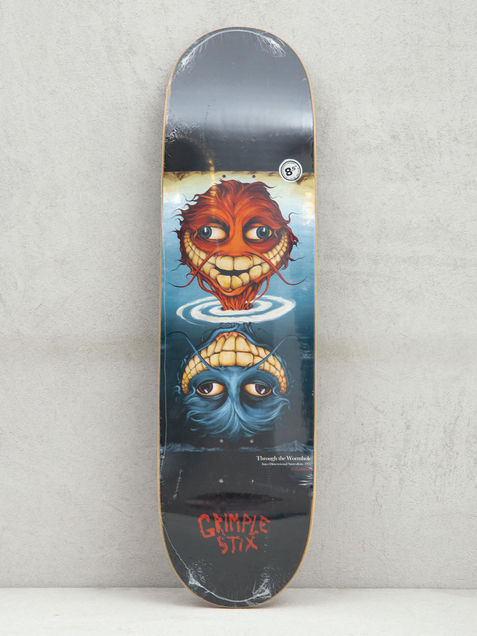 Deck Antihero Grimple Stix Through The Wormhole (black/red/blue)