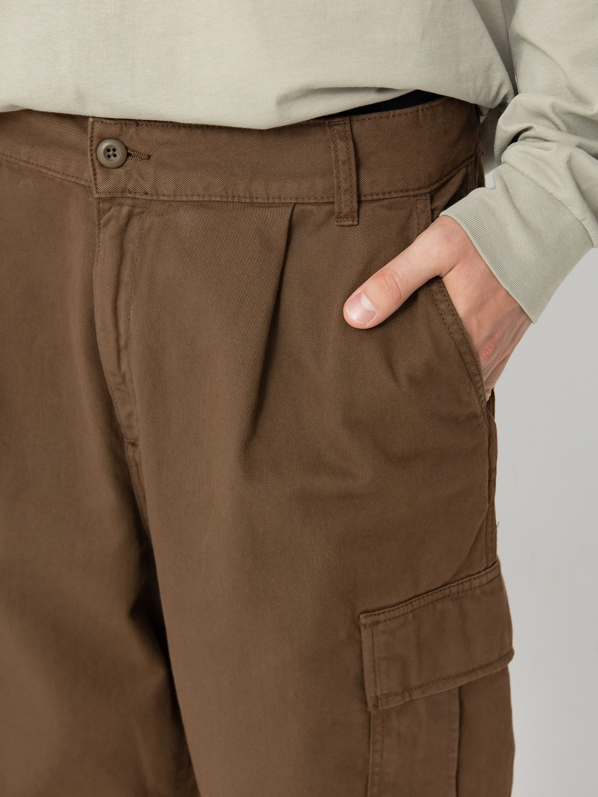 Spodnie Carhartt WIP Cole Cargo (chocolate)