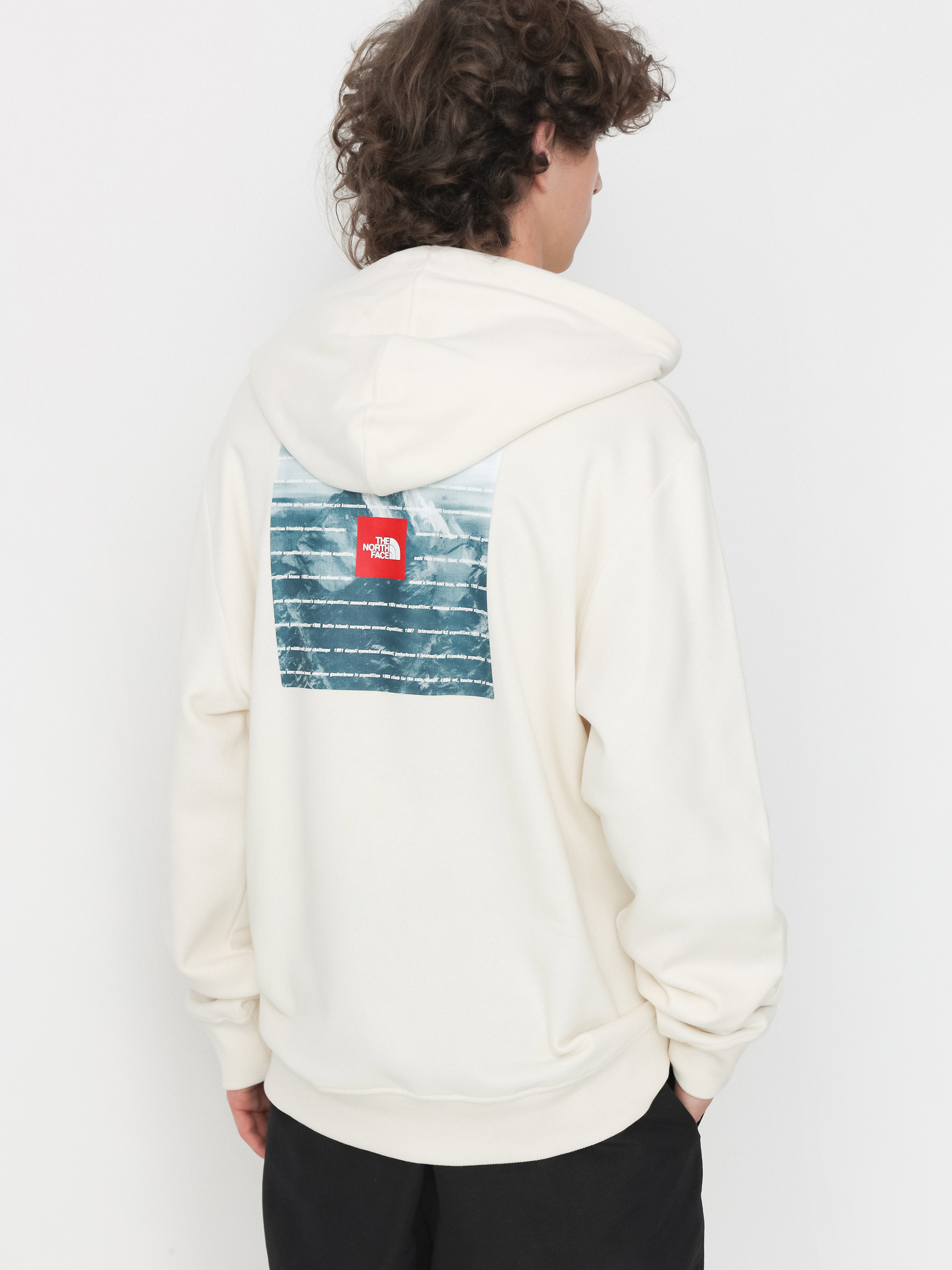 ● THE NORTH FACE ● SUPER ONE WAY WHITE SAND ★25SS Bluza z kapturem The North Face Expedition System Graphic HD