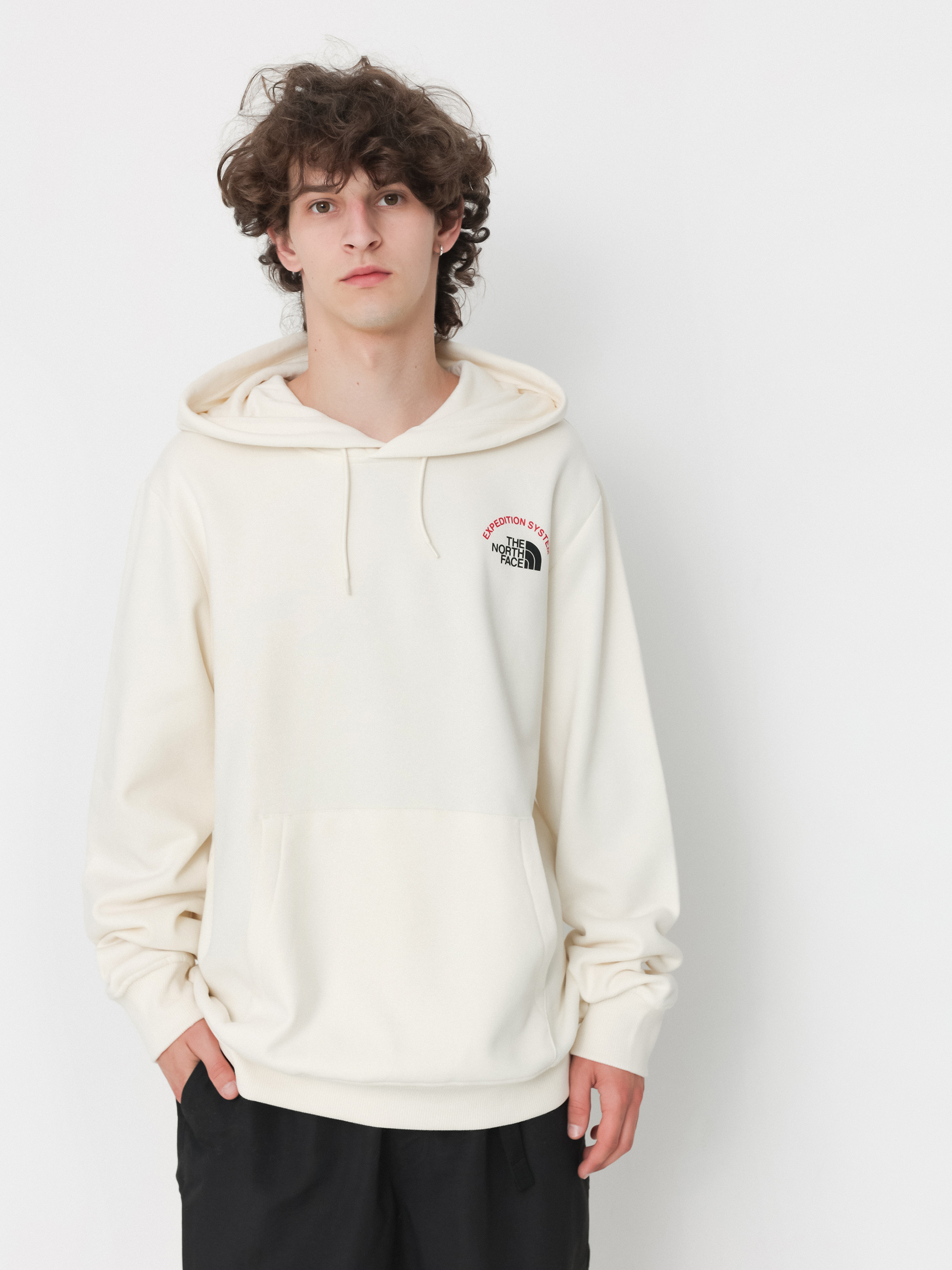 ● THE NORTH FACE ● SUPER ONE WAY WHITE SAND ★25SS Bluza z kapturem The North Face Expedition System Graphic HD