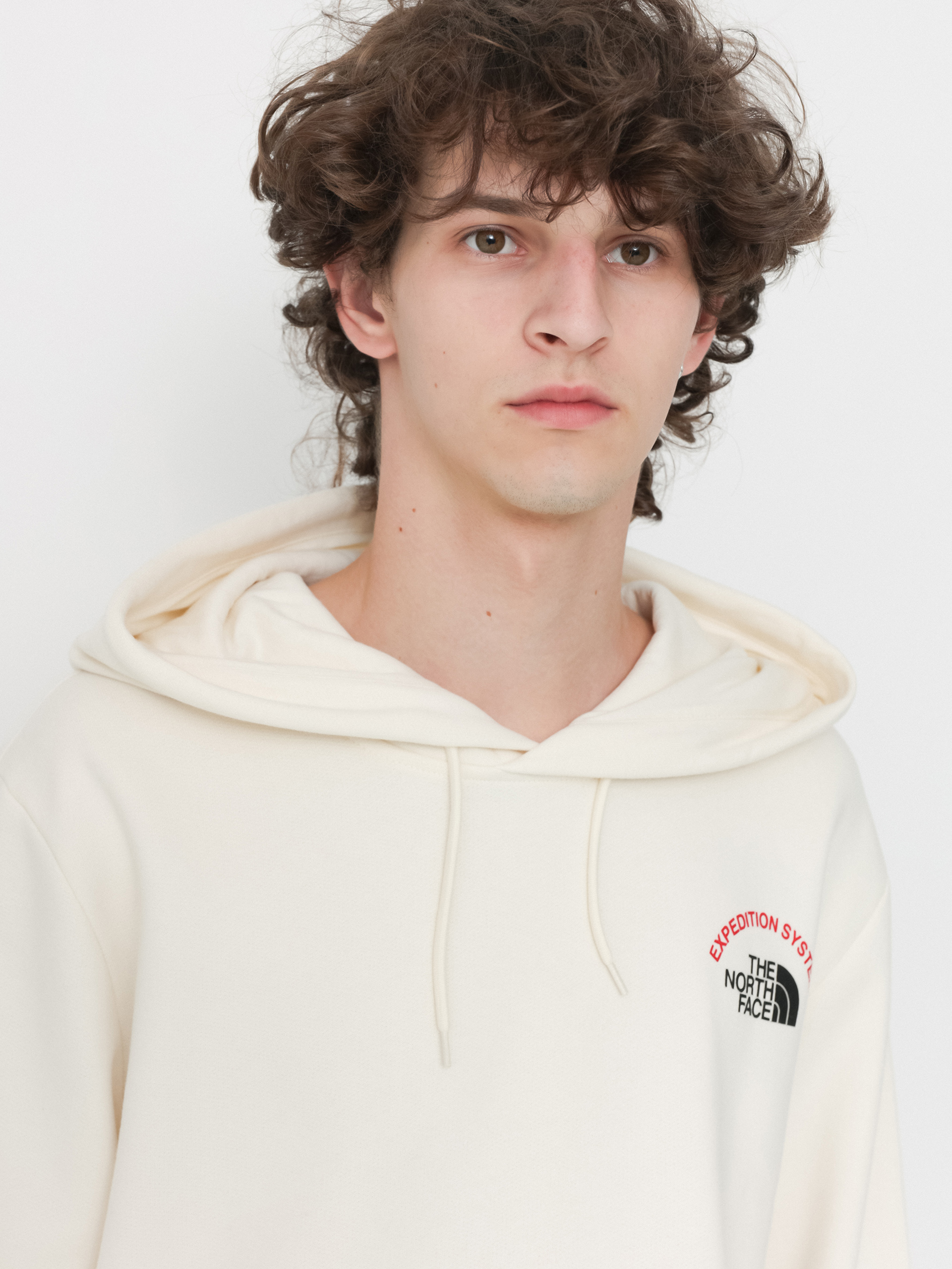 ● THE NORTH FACE ● SUPER ONE WAY WHITE SAND ★25SS Bluza z kapturem The North Face Expedition System Graphic HD