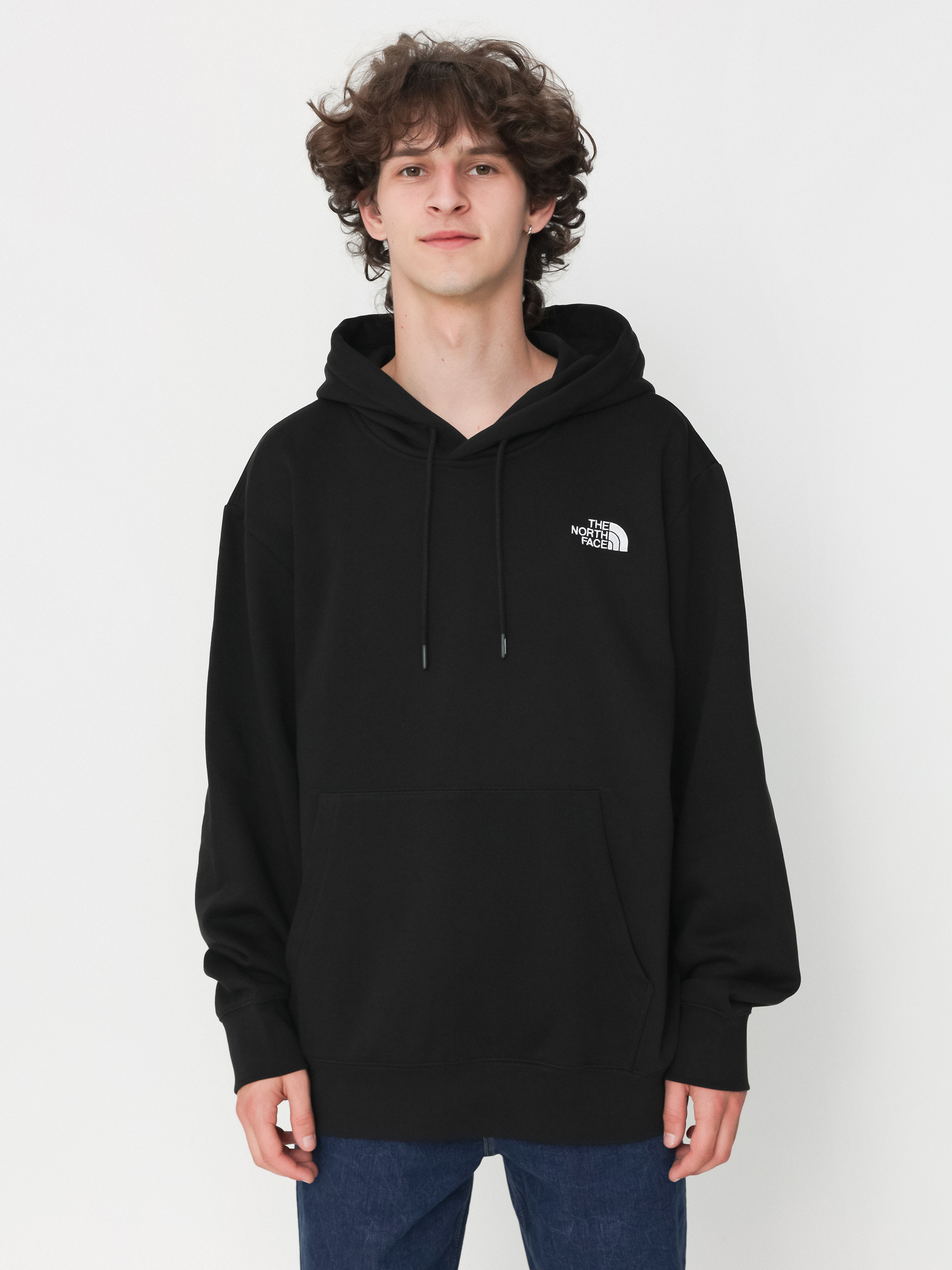 Bluza z kapturem The North Face The 489 HD - czarny (tnf black)