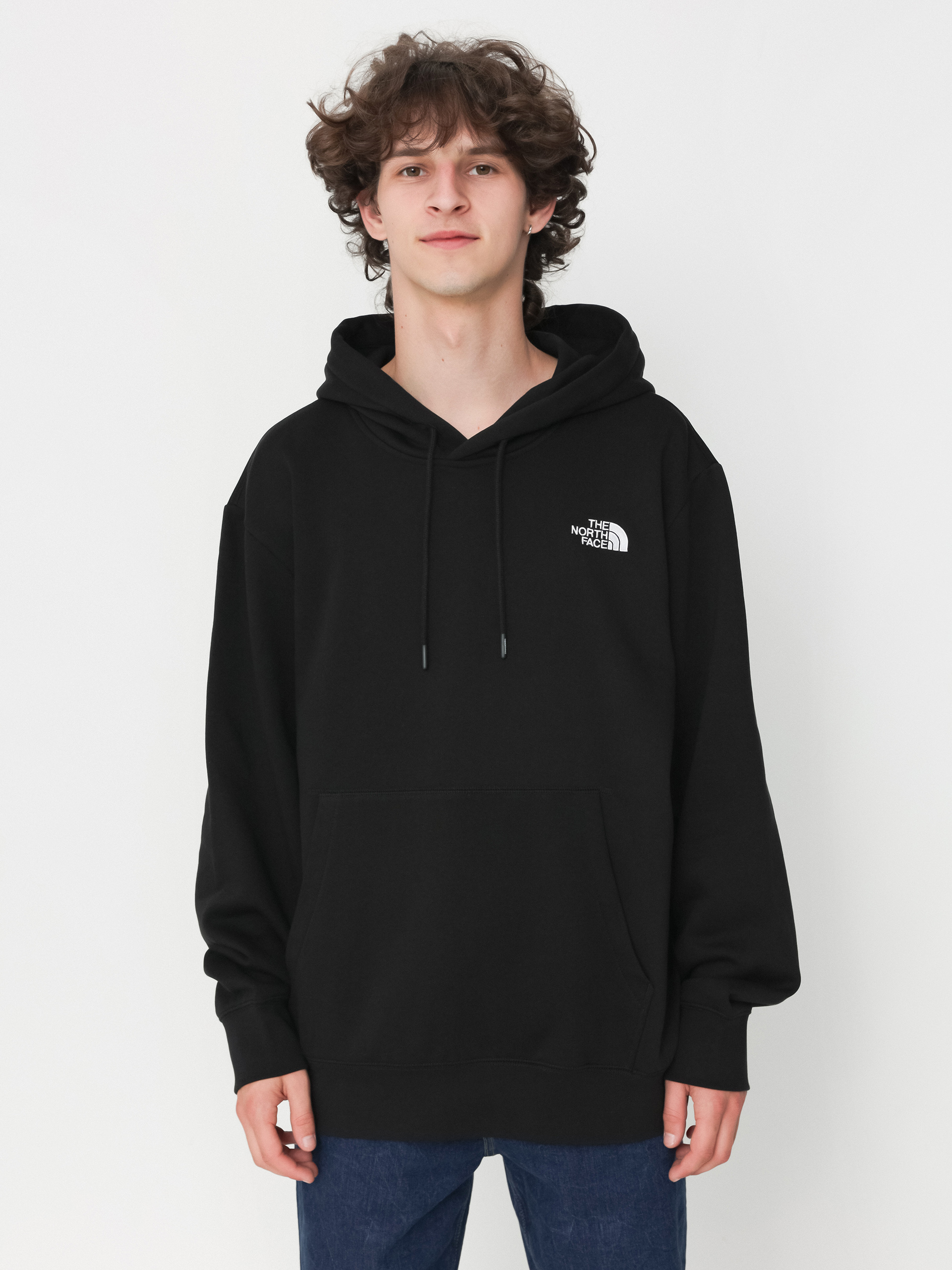 Bluza z kapturem The North Face Essential Relaxed HD (tnf black)