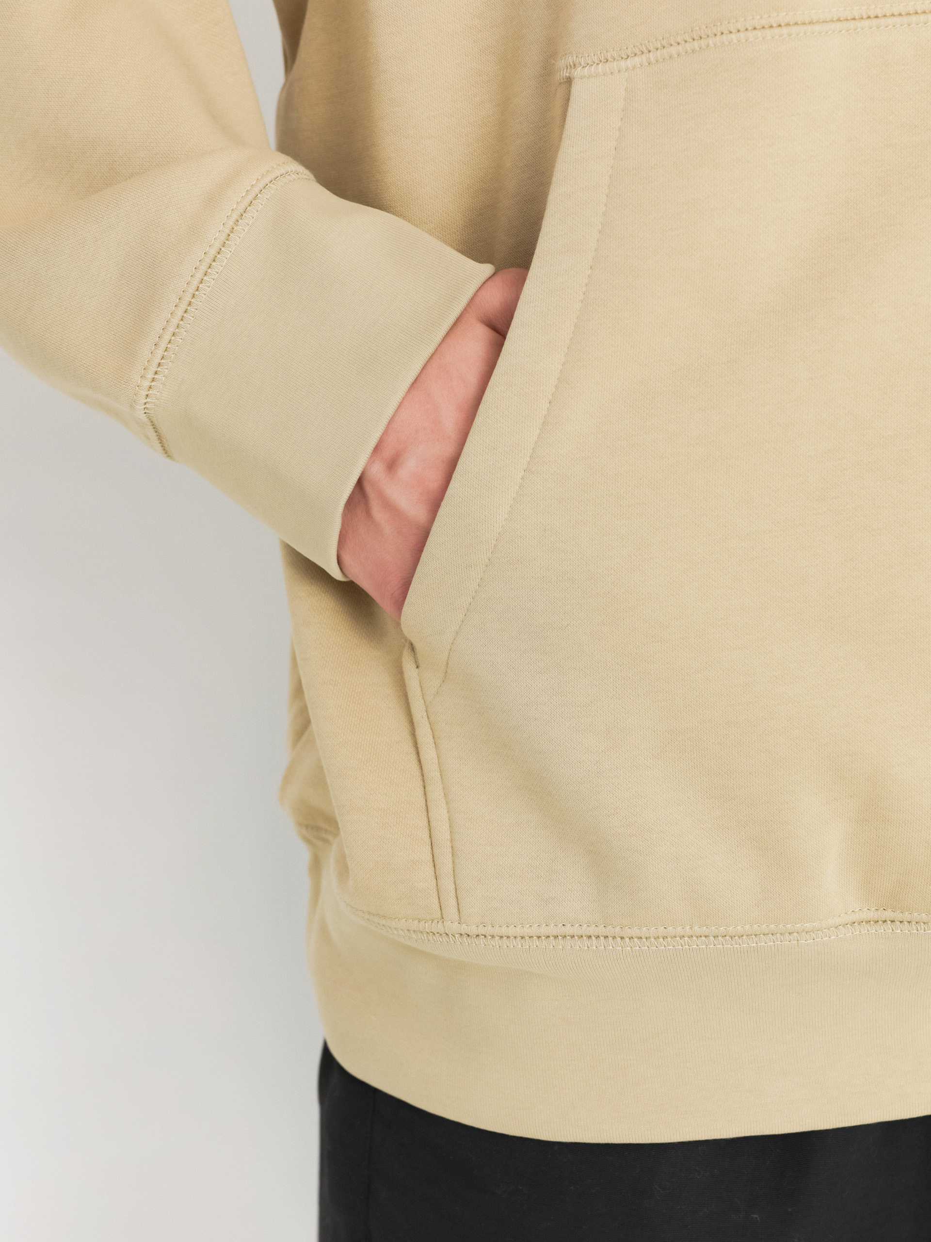 Bluza z kapturem The North Face Essential Relaxed HD (khaki stone)