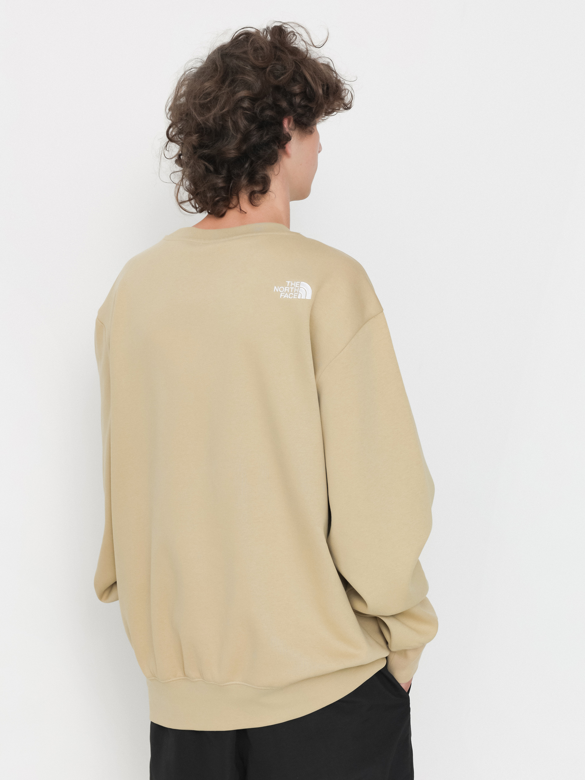 Bluza The North Face Essential Relaxed (khaki stone)