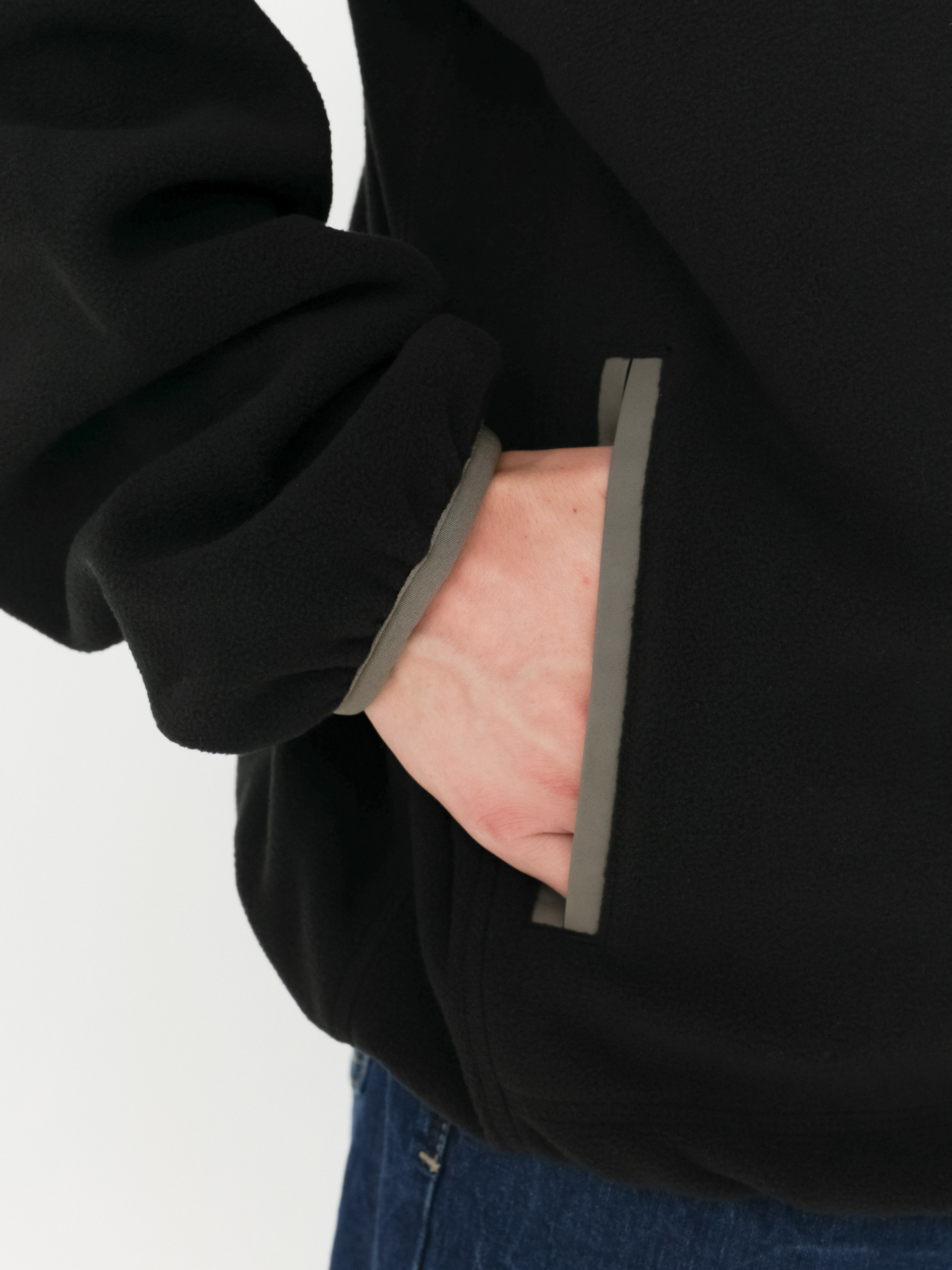 Męski Polar Vans Ranford Polar Fleece Loose Hz (black/bungee cord)