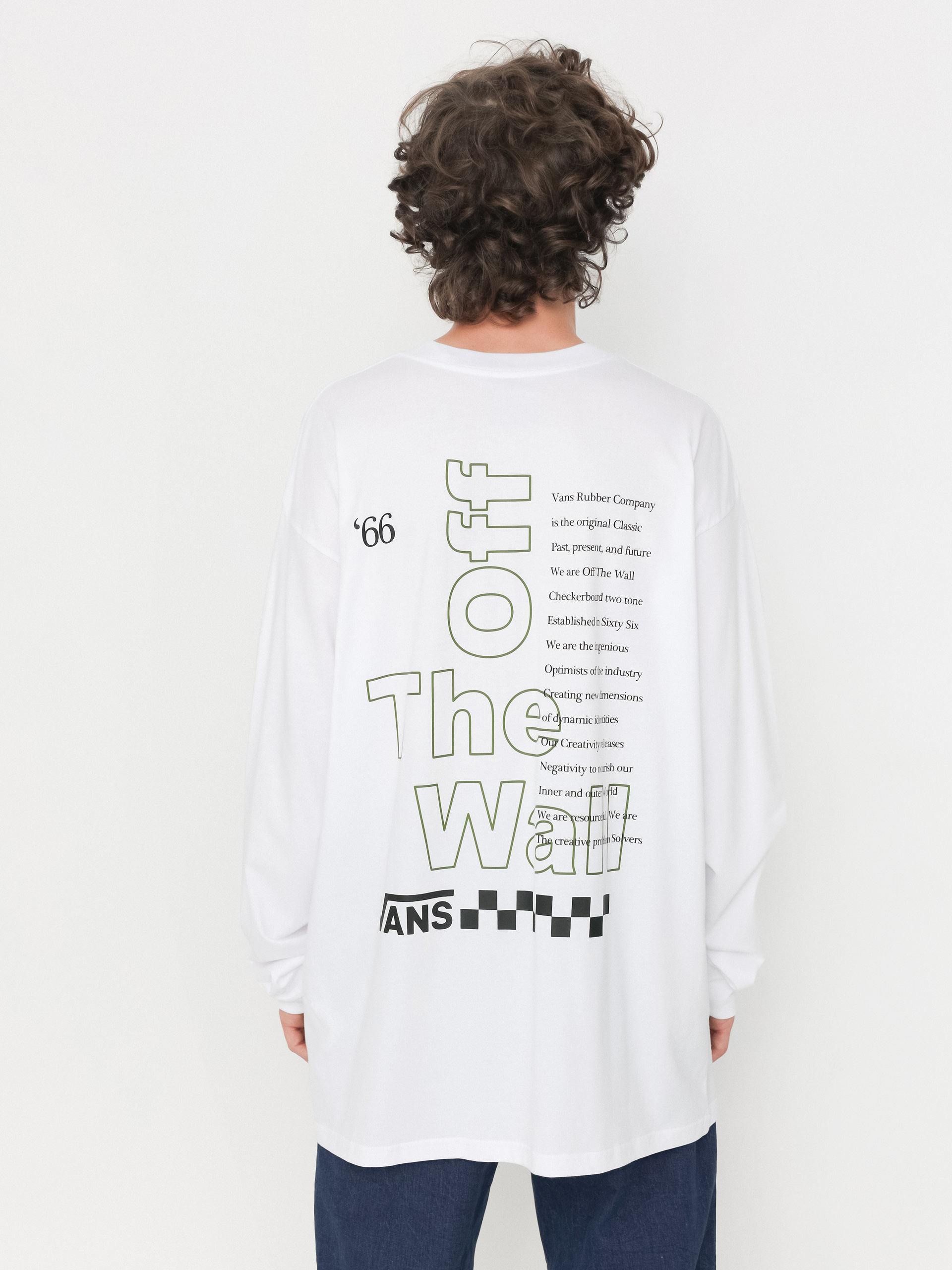 Longsleeve Vans Posted (white)