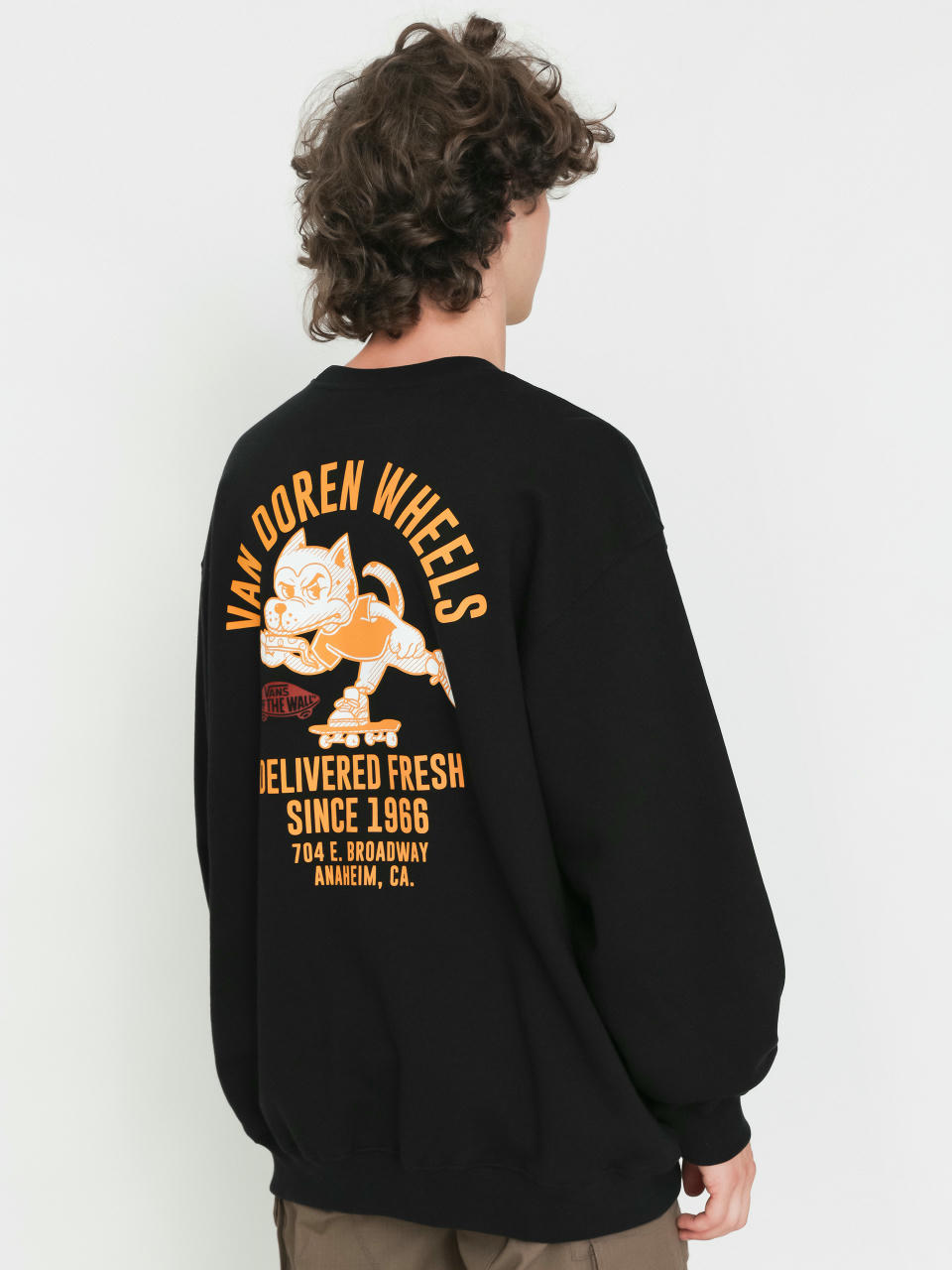 Bluza Vans Bark Gfx Loose Crew (black)