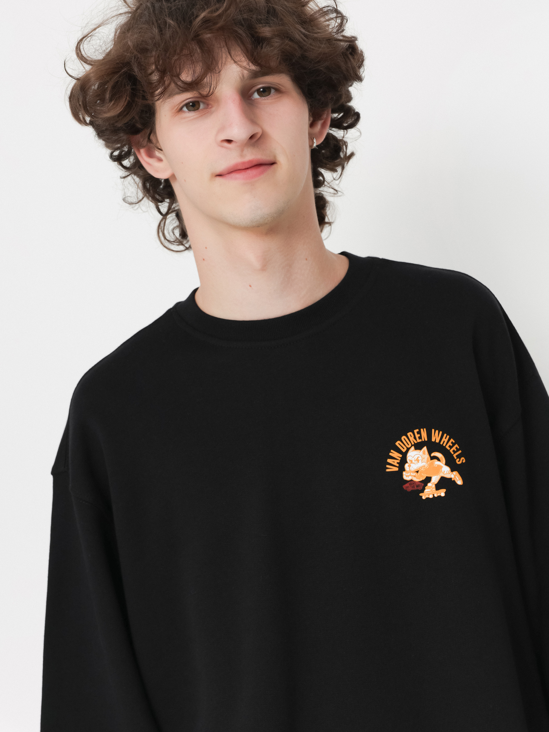 Bluza Vans Bark Gfx Loose Crew (black)