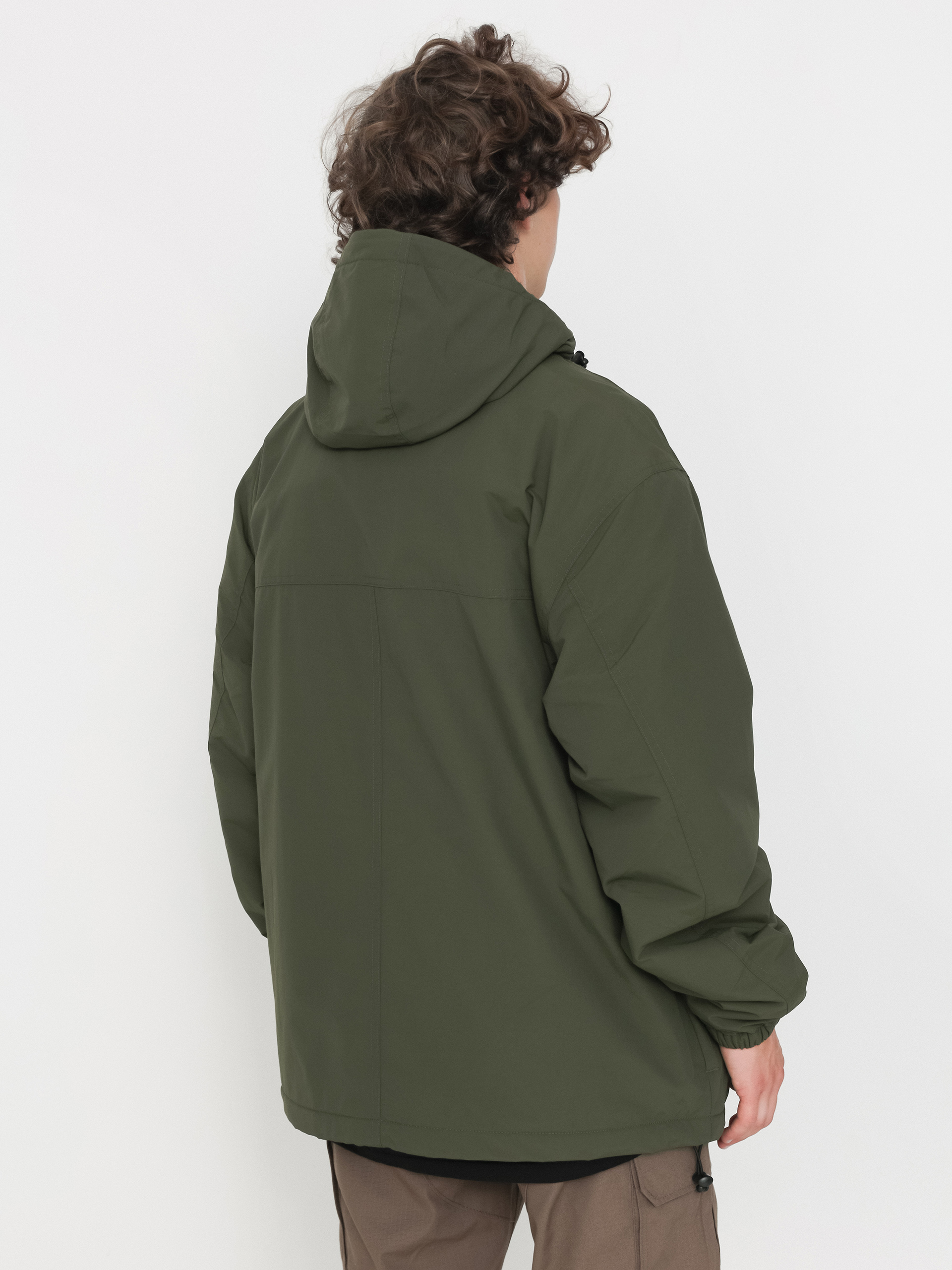 Kurtka Carhartt WIP Windbreaker Pullover (office green/white)
