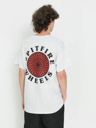 T-shirt Spitfire Og Classic Fill (ash heather/black/red)