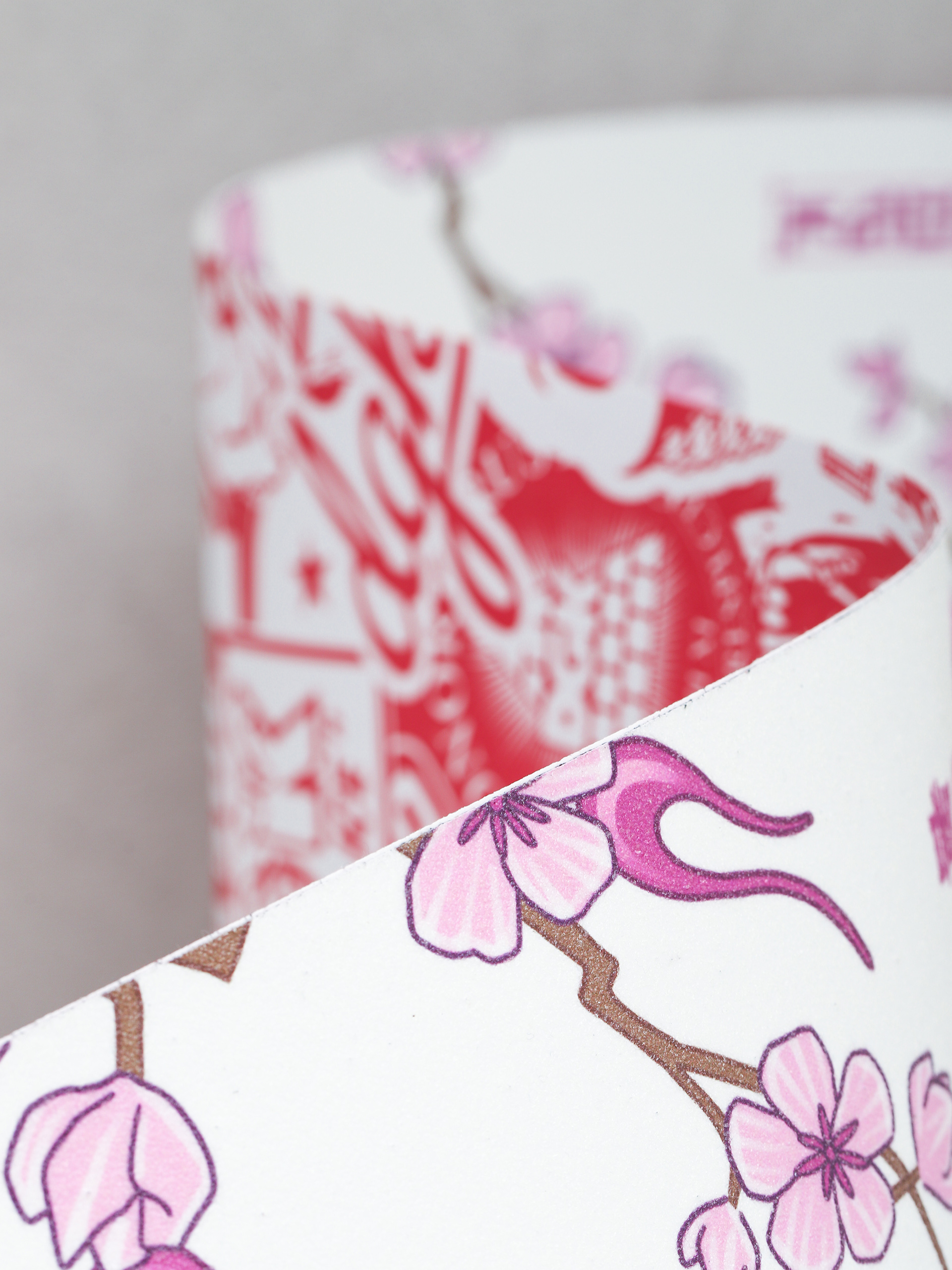 Papier DGK Flowers (white/pink)