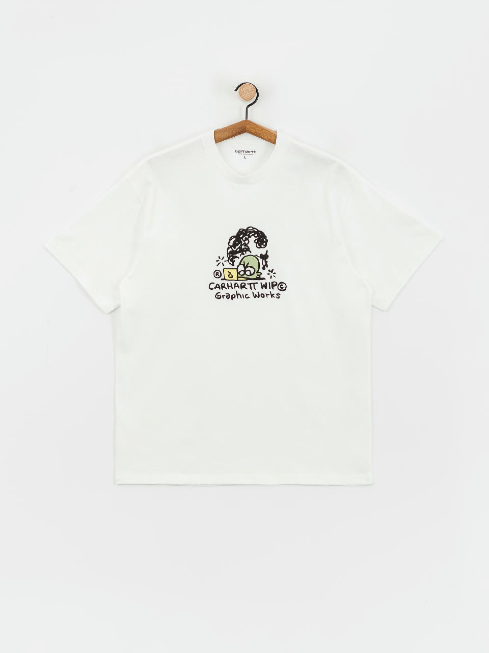 T-shirt Carhartt WIP Graphic Works (white)