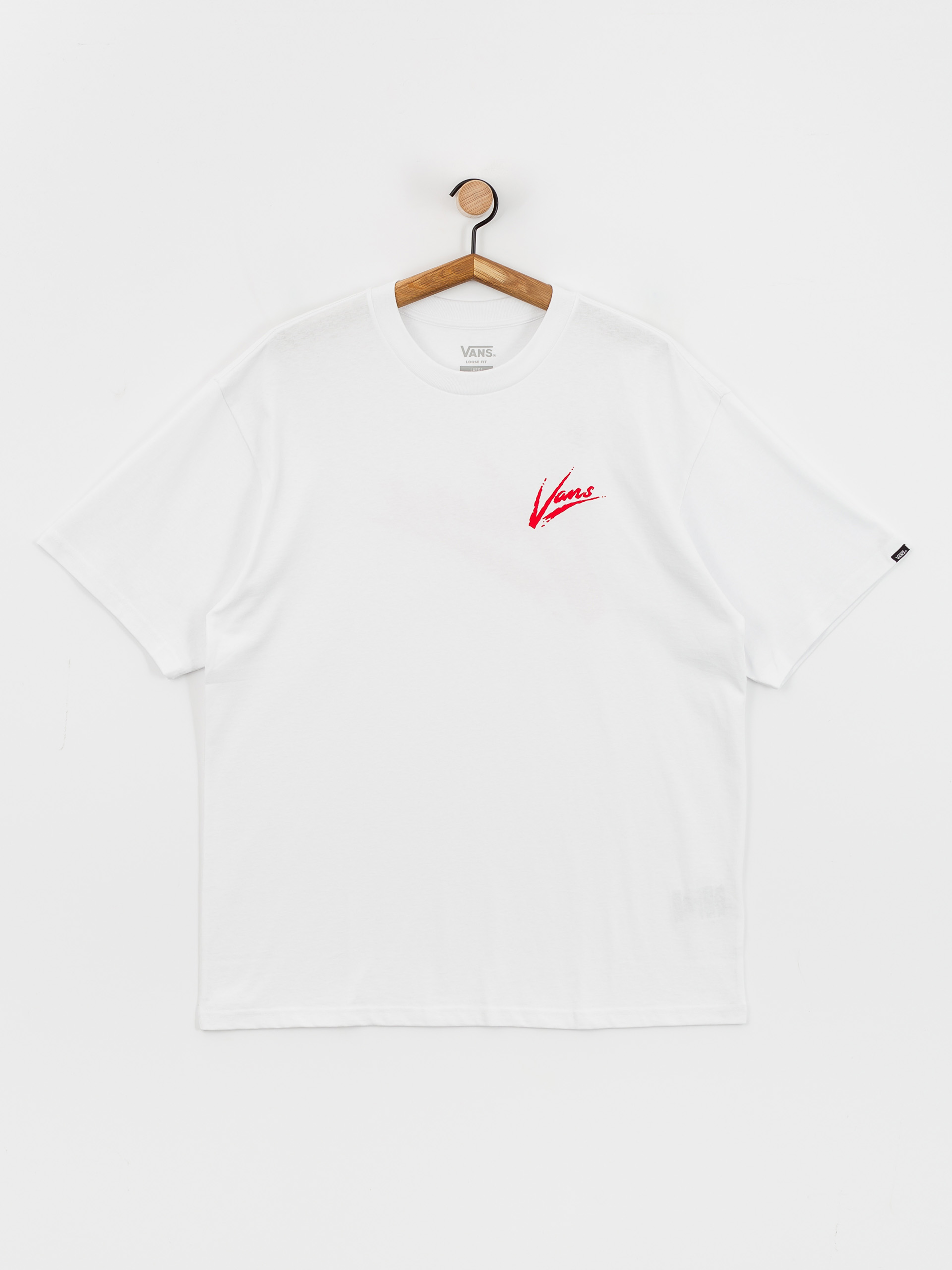 T-shirt Vans Dettori Loose (white/racing red)
