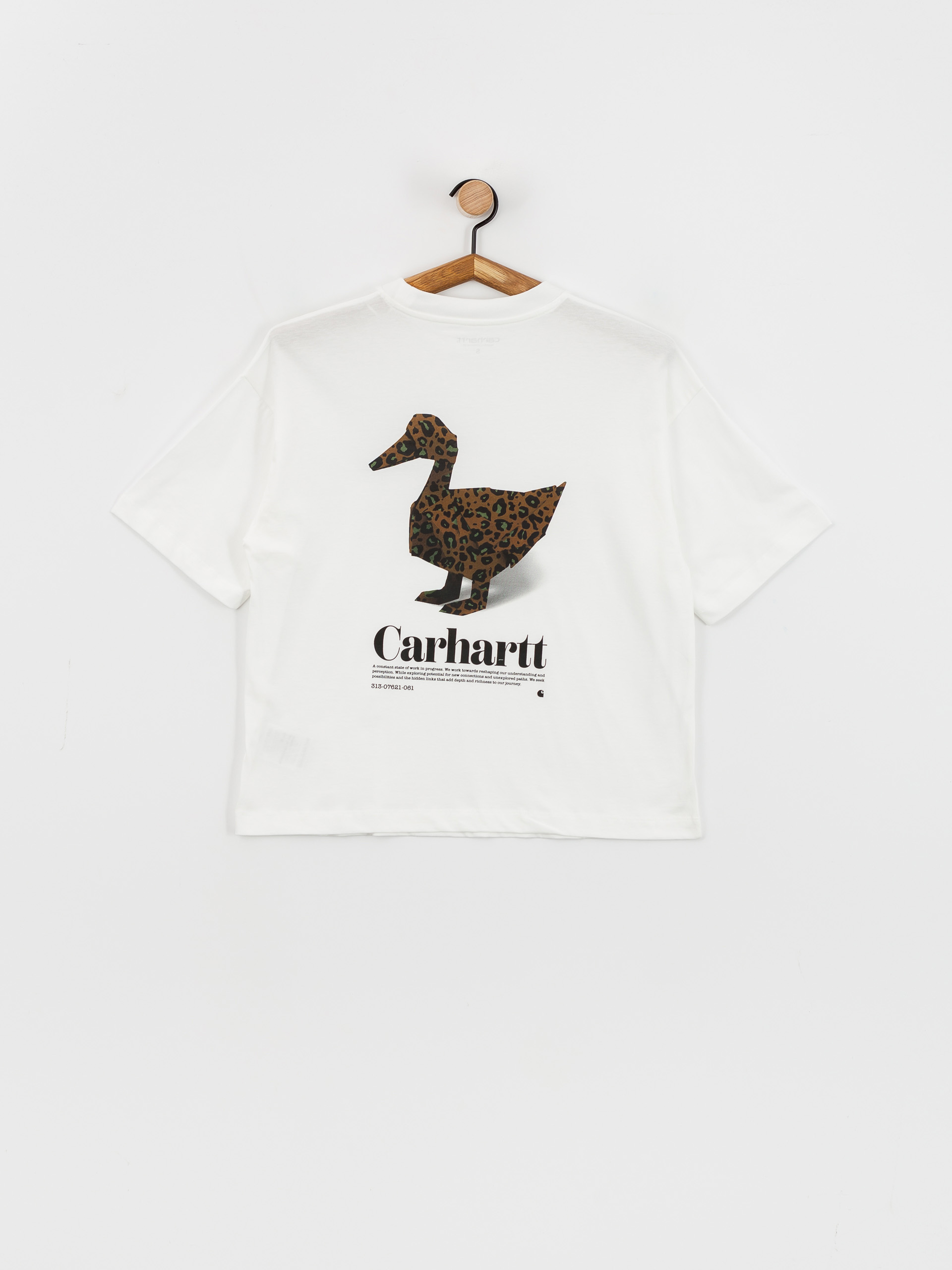 T-shirt Carhartt WIP Fold Leo Wmn (white)