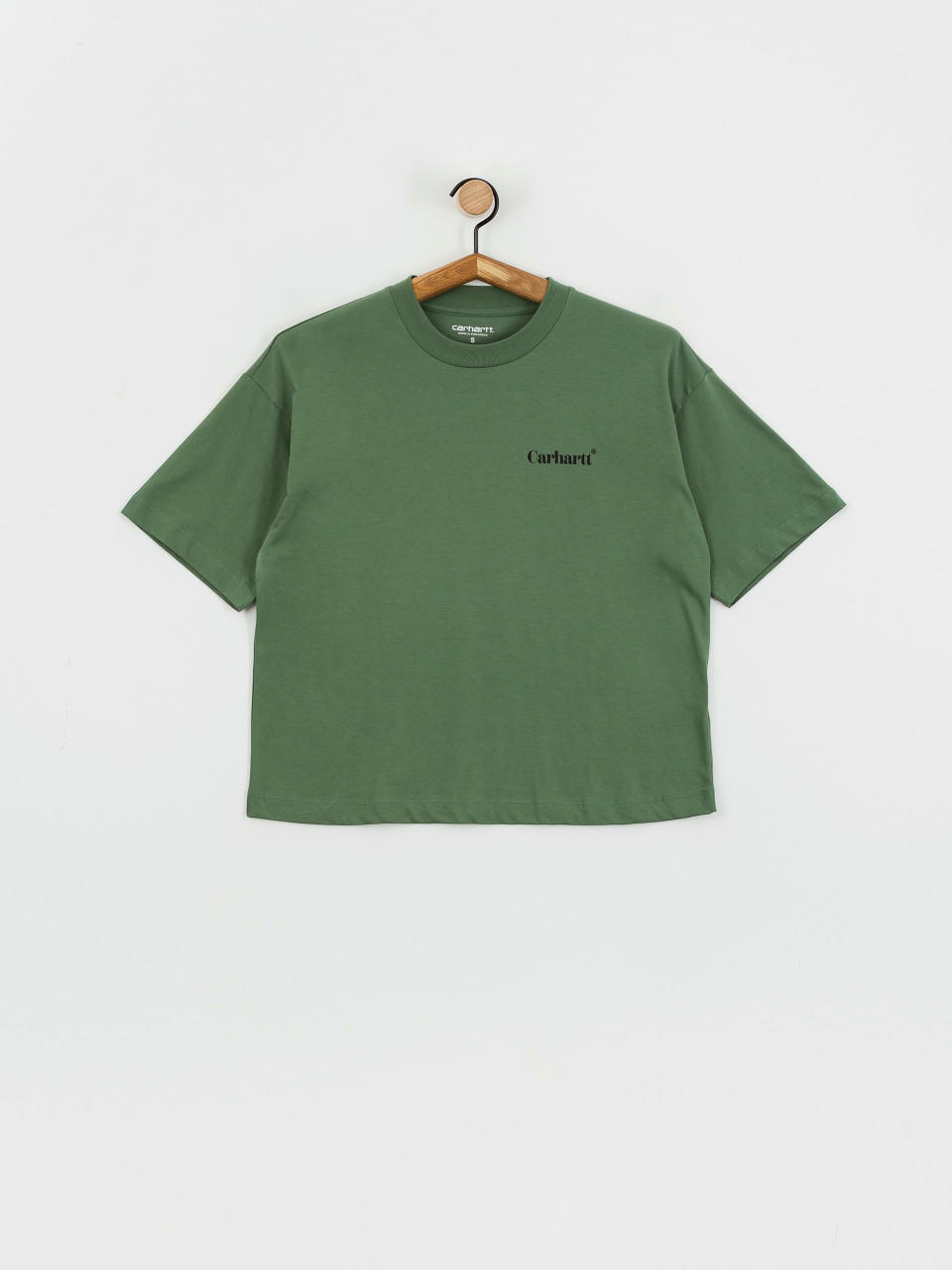 T-shirt Carhartt WIP Fold Leo Wmn (duck green)