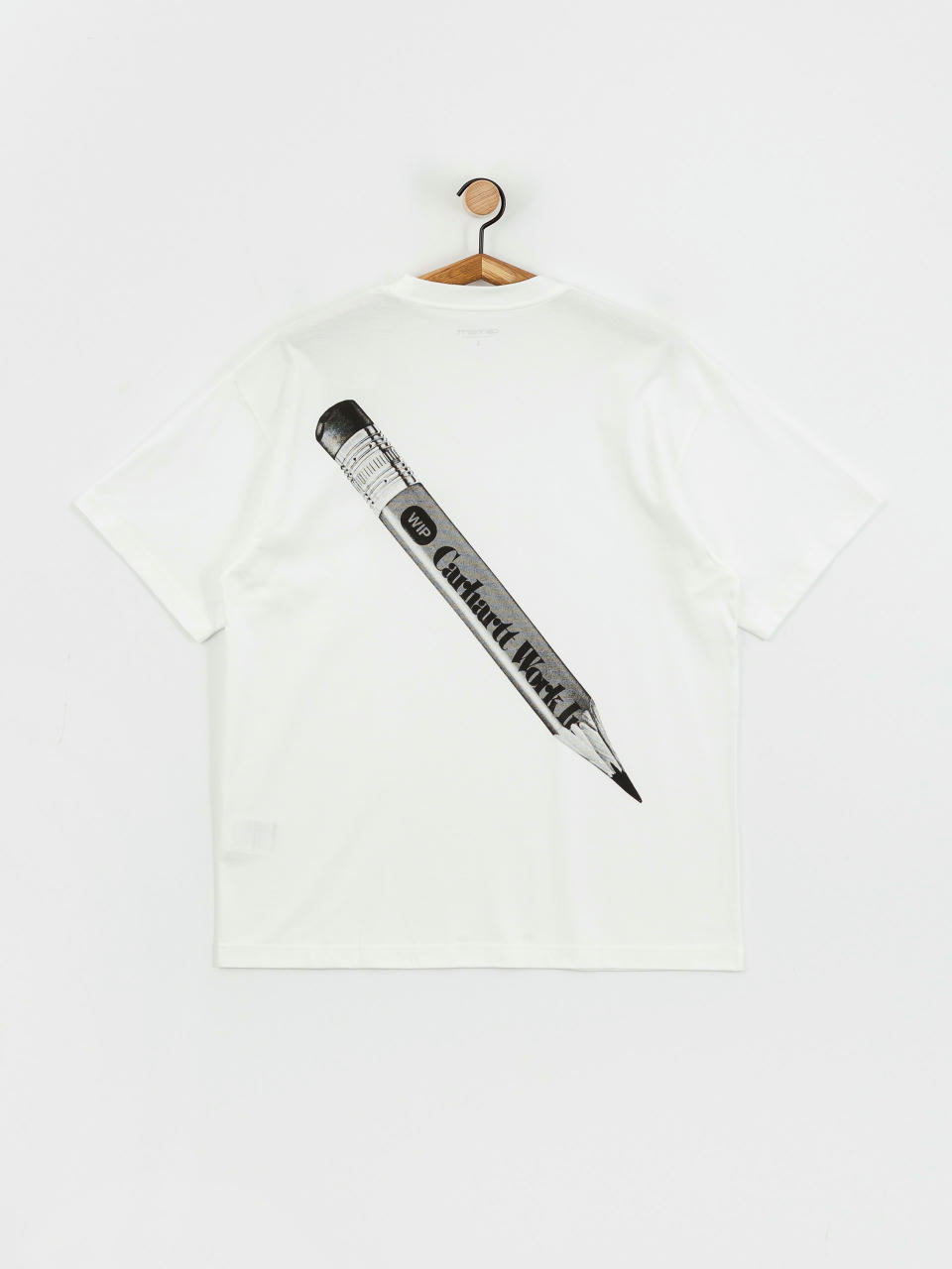 T-shirt Carhartt WIP WIP Pencil (white/black)