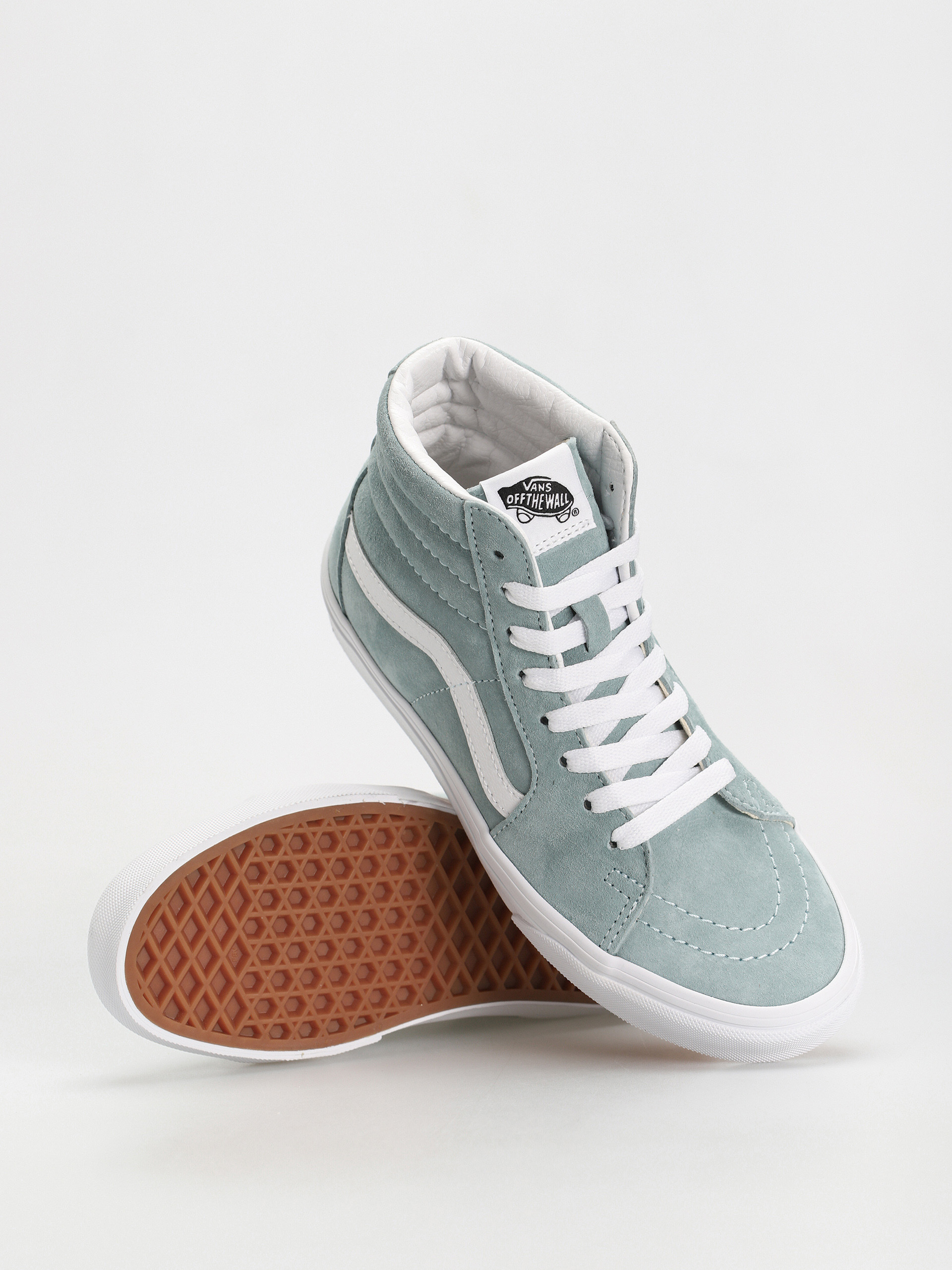 Buty Vans Sk8 Hi (pig suede gray mist)
