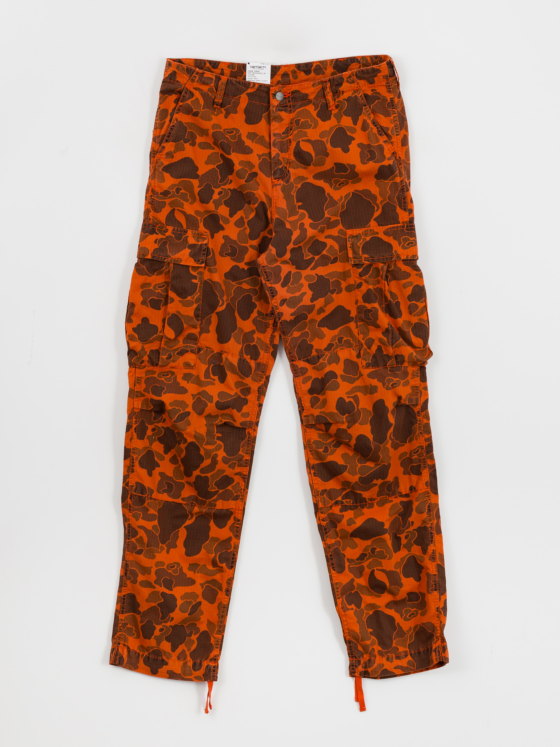 Spodnie Carhartt WIP Duck Cargo (camo duck/green/turmeric)