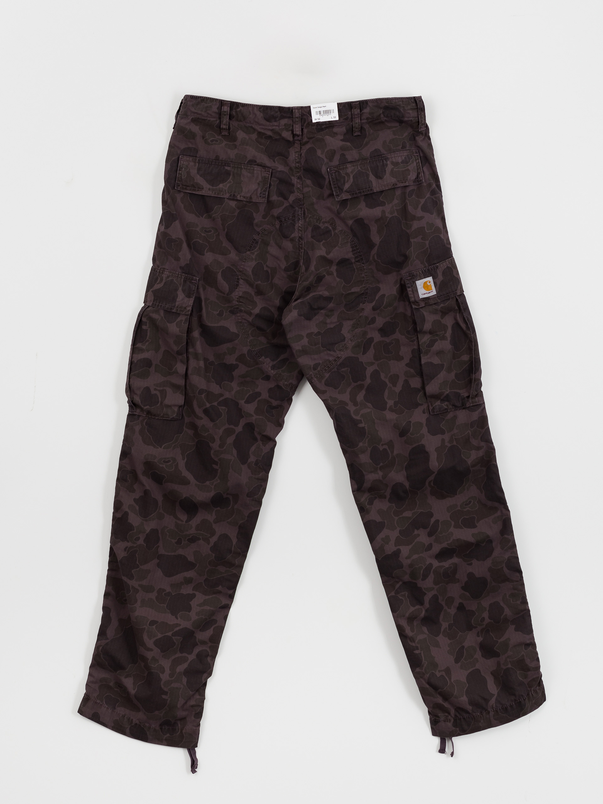 Spodnie Carhartt WIP Duck Cargo - szary (camo duck/green