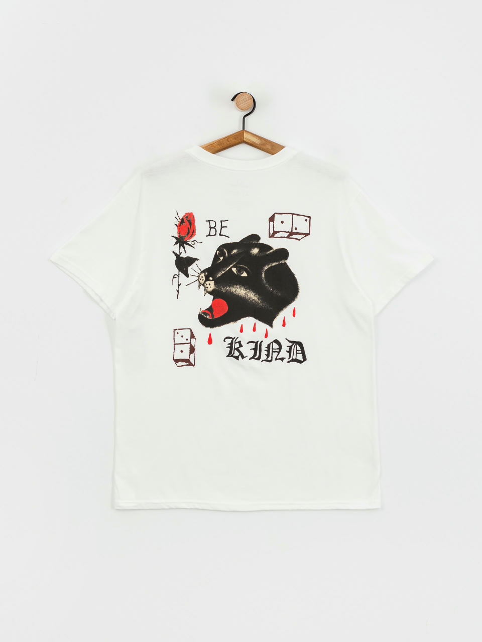 T-shirt Brixton Be Kind Stt (white)