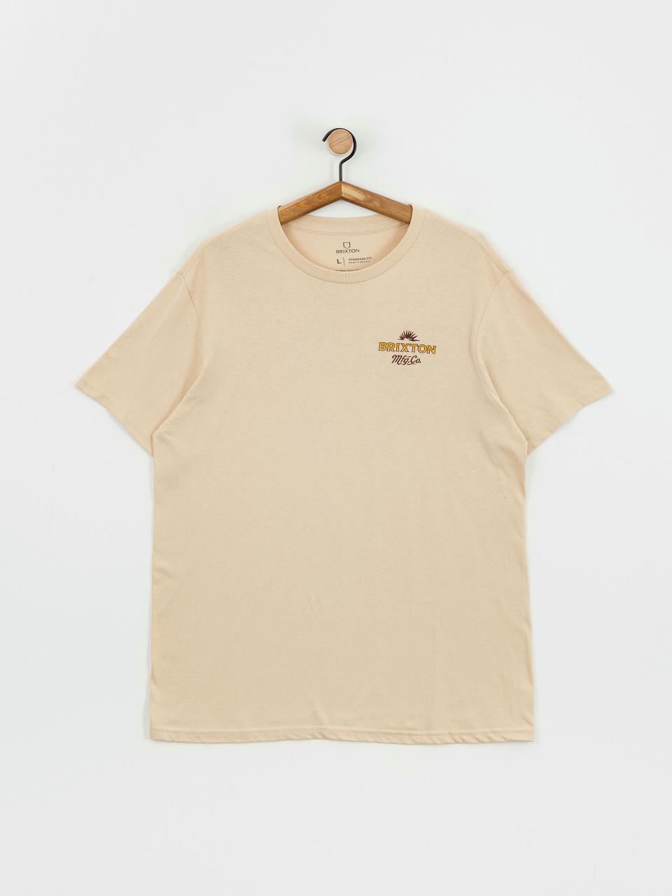 T-shirt Brixton Wrangling Stt (cream)