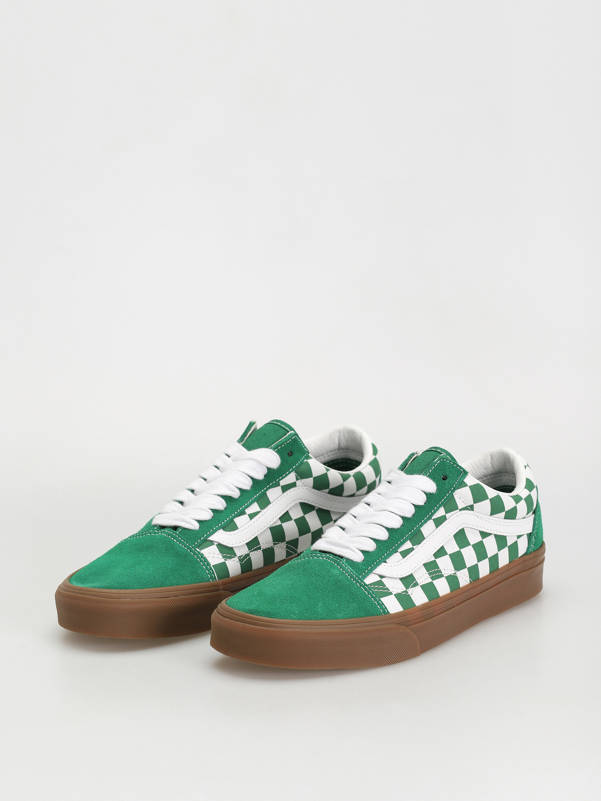 Buty Vans Old Skool (fat lace checker green)