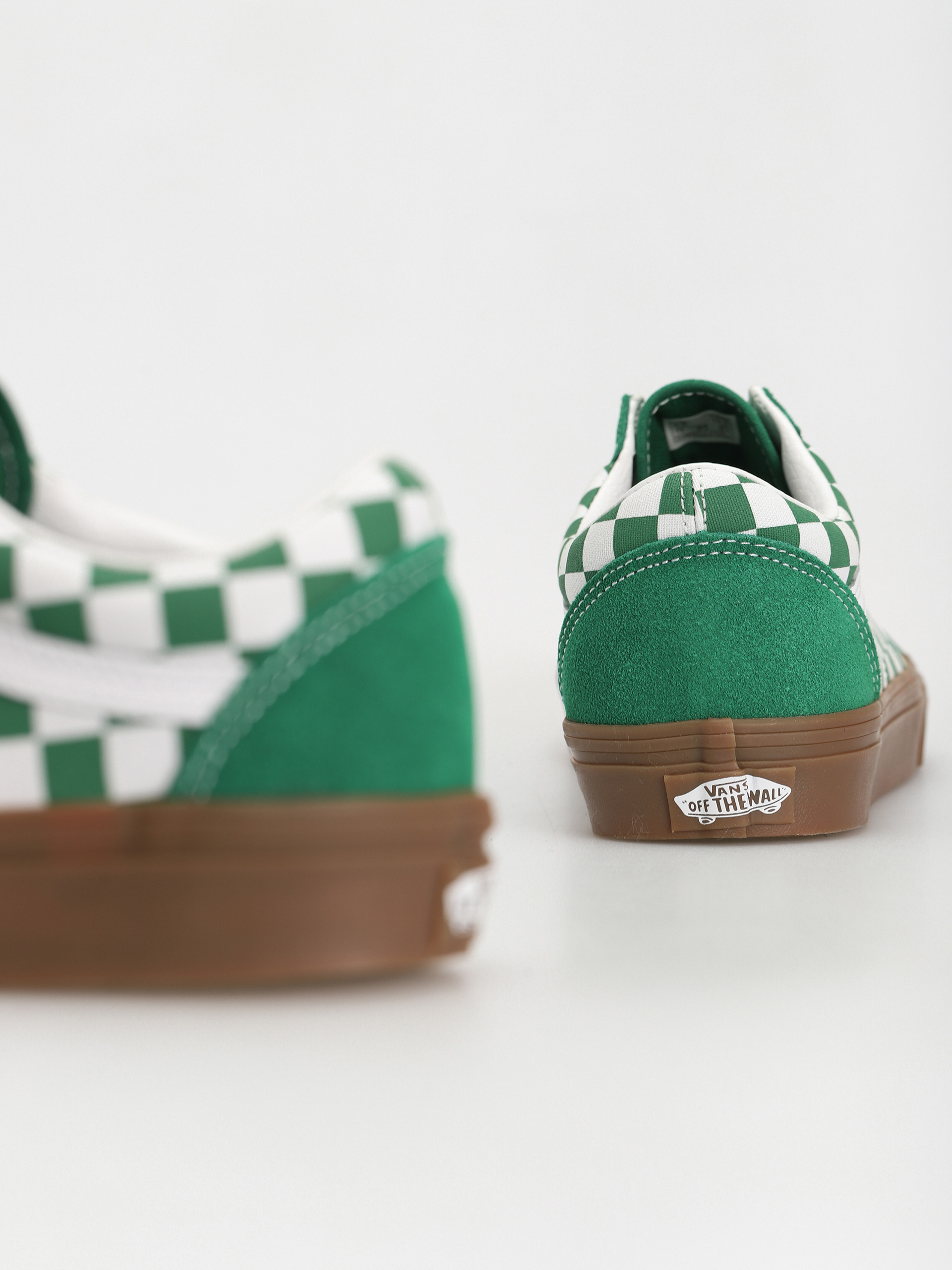 Buty Vans Old Skool (fat lace checker green)