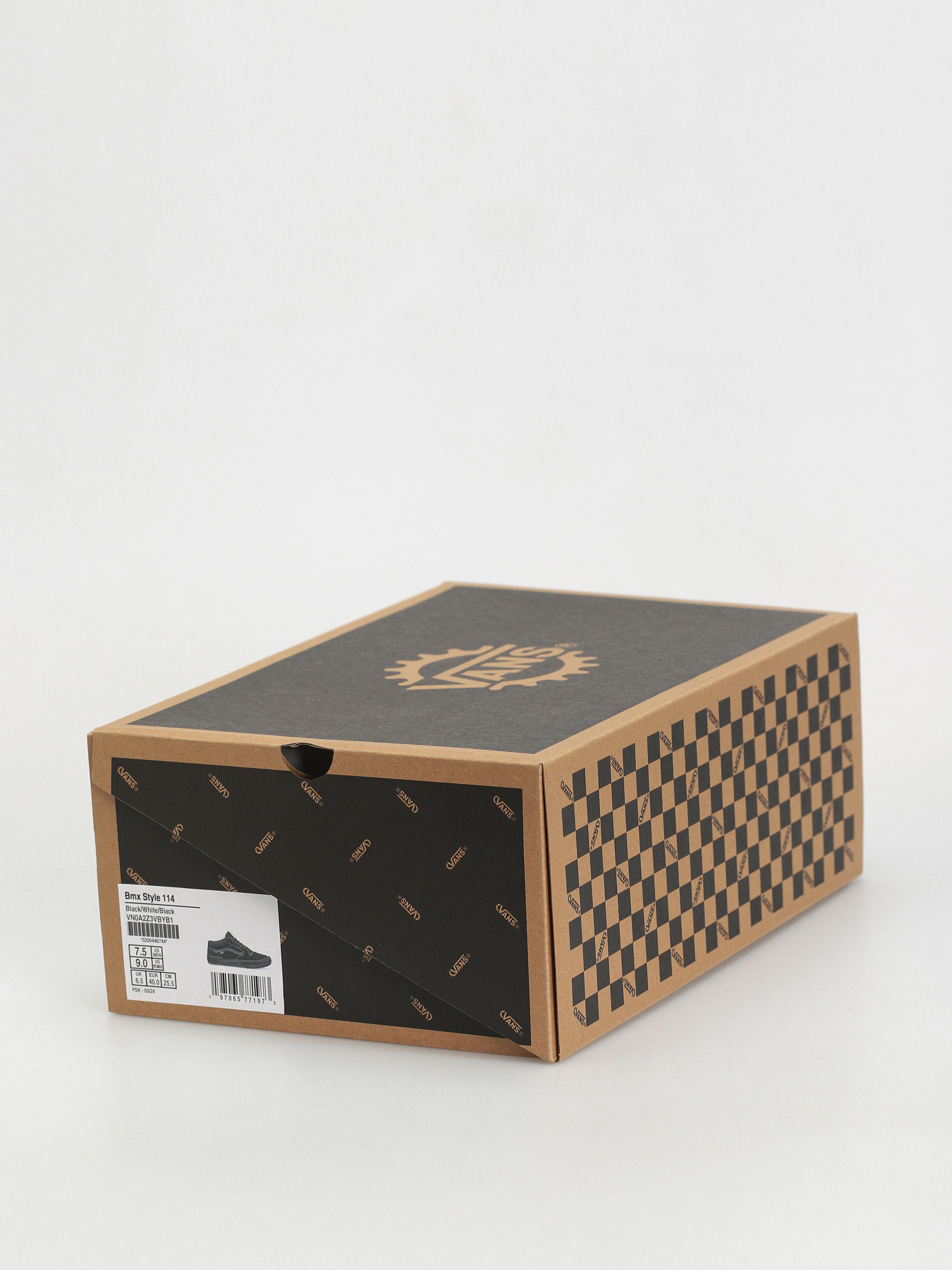 Buty Vans Bmx Style 114 (black/white/black)