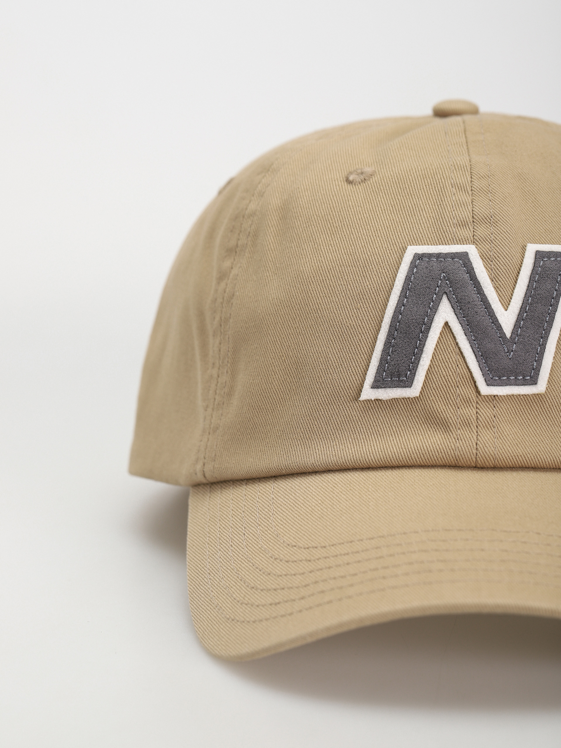 Czapka z daszkiem New Balance 6 Panel Block N Snapback (stoneware)