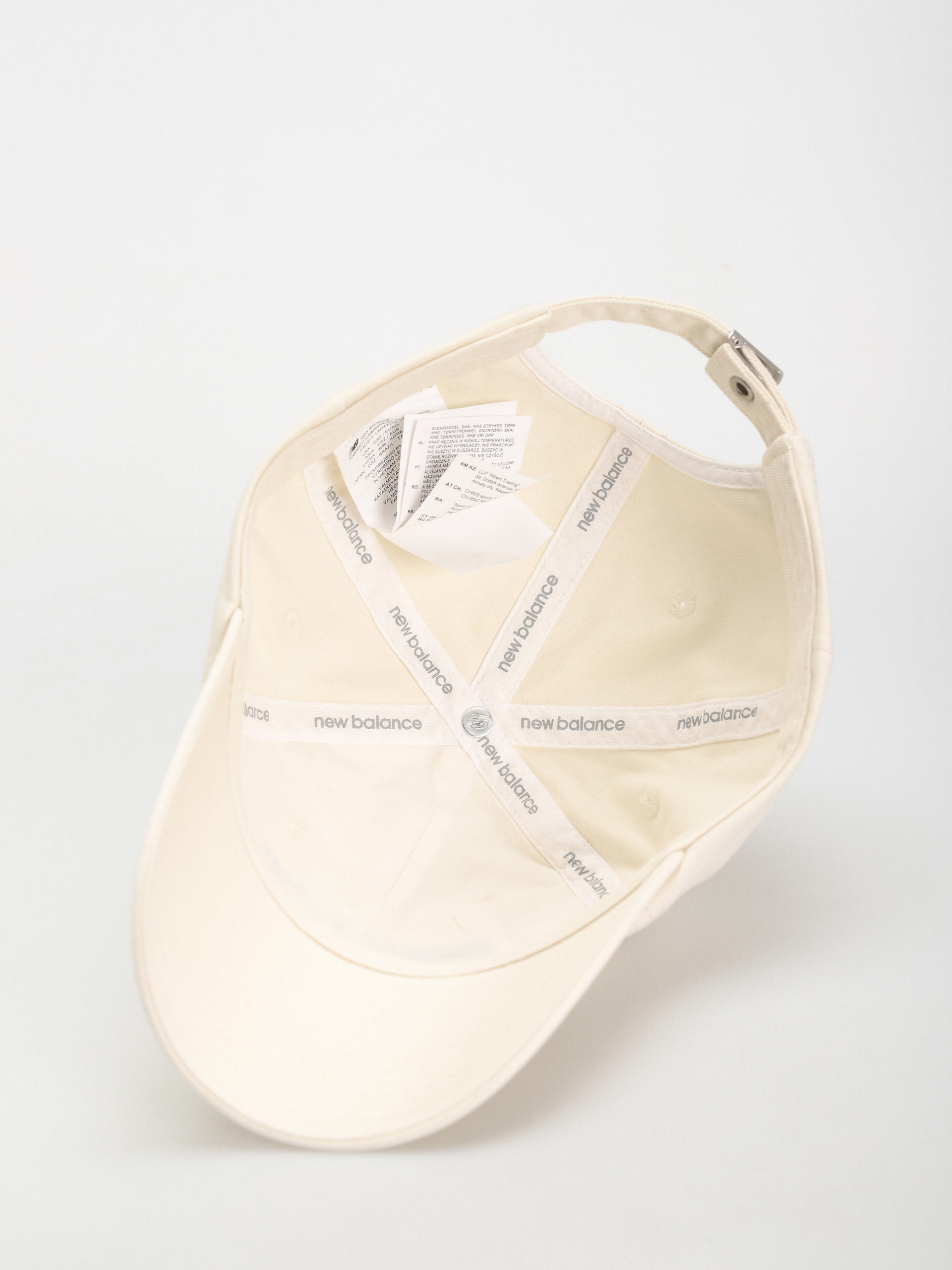 Czapka z daszkiem New Balance 6 Panel Athletic (seasalt)