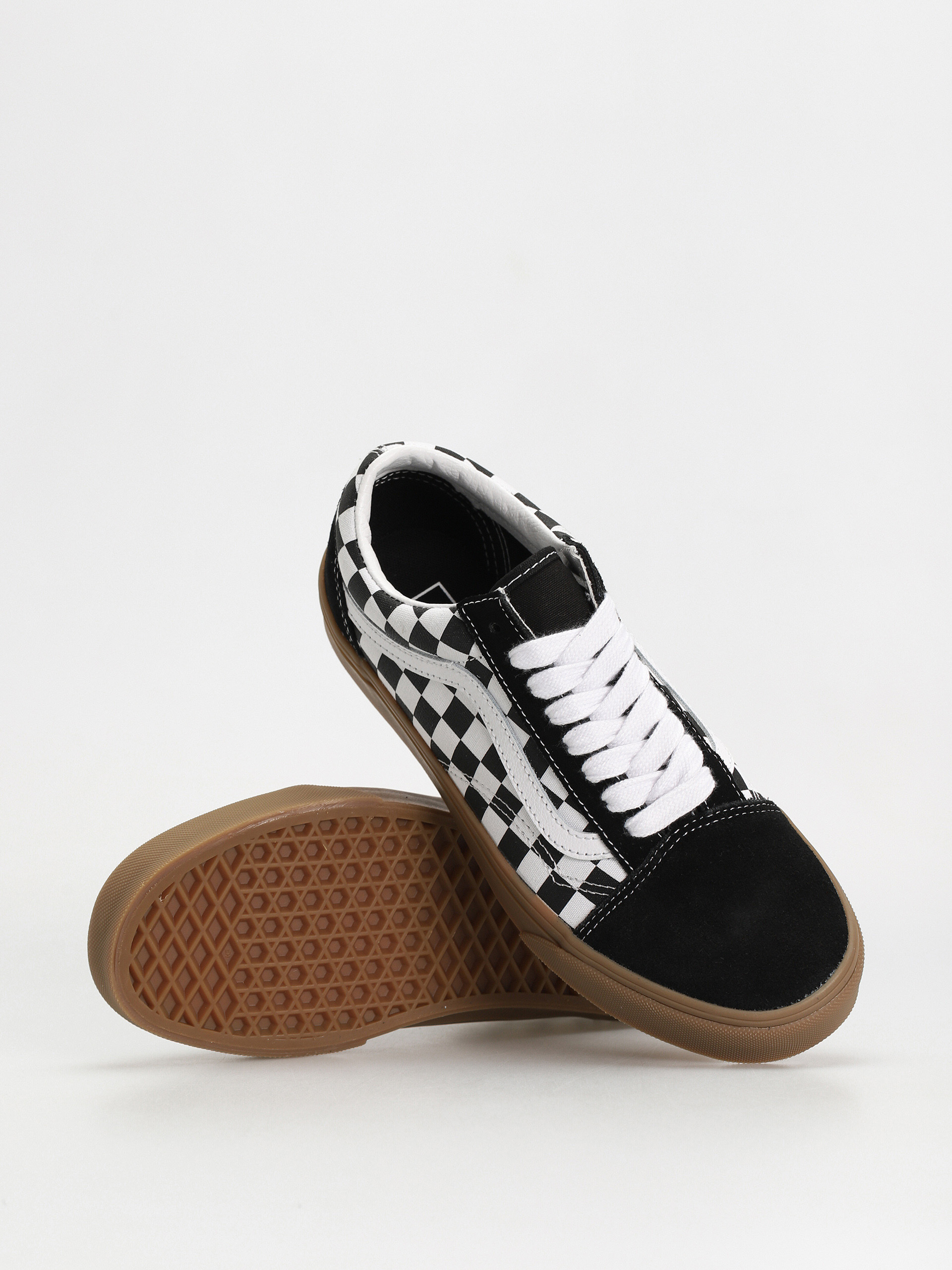 Buty Vans Old Skool (fat lace checker black)