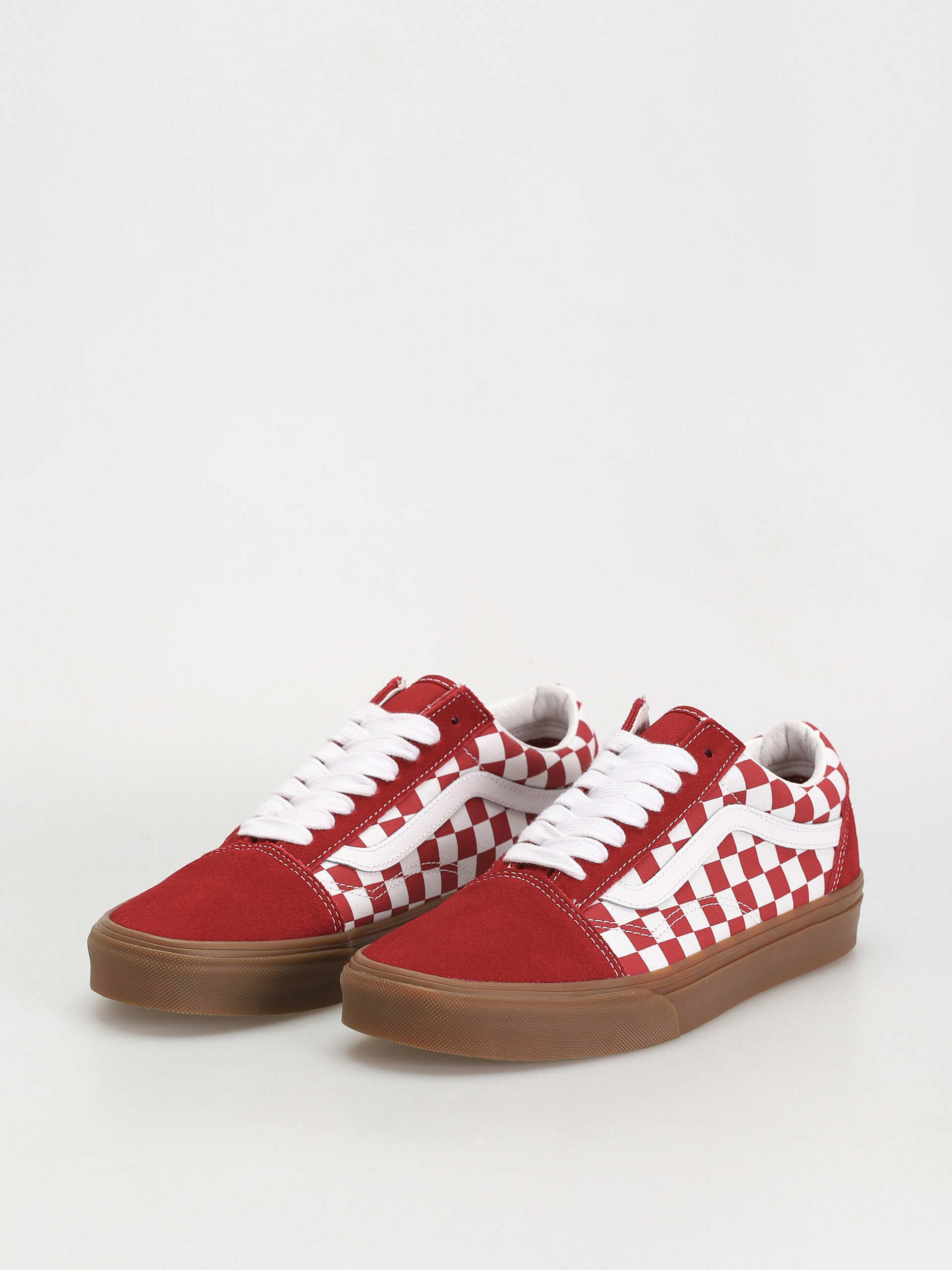 Buty Vans Old Skool (fat lace checker red)