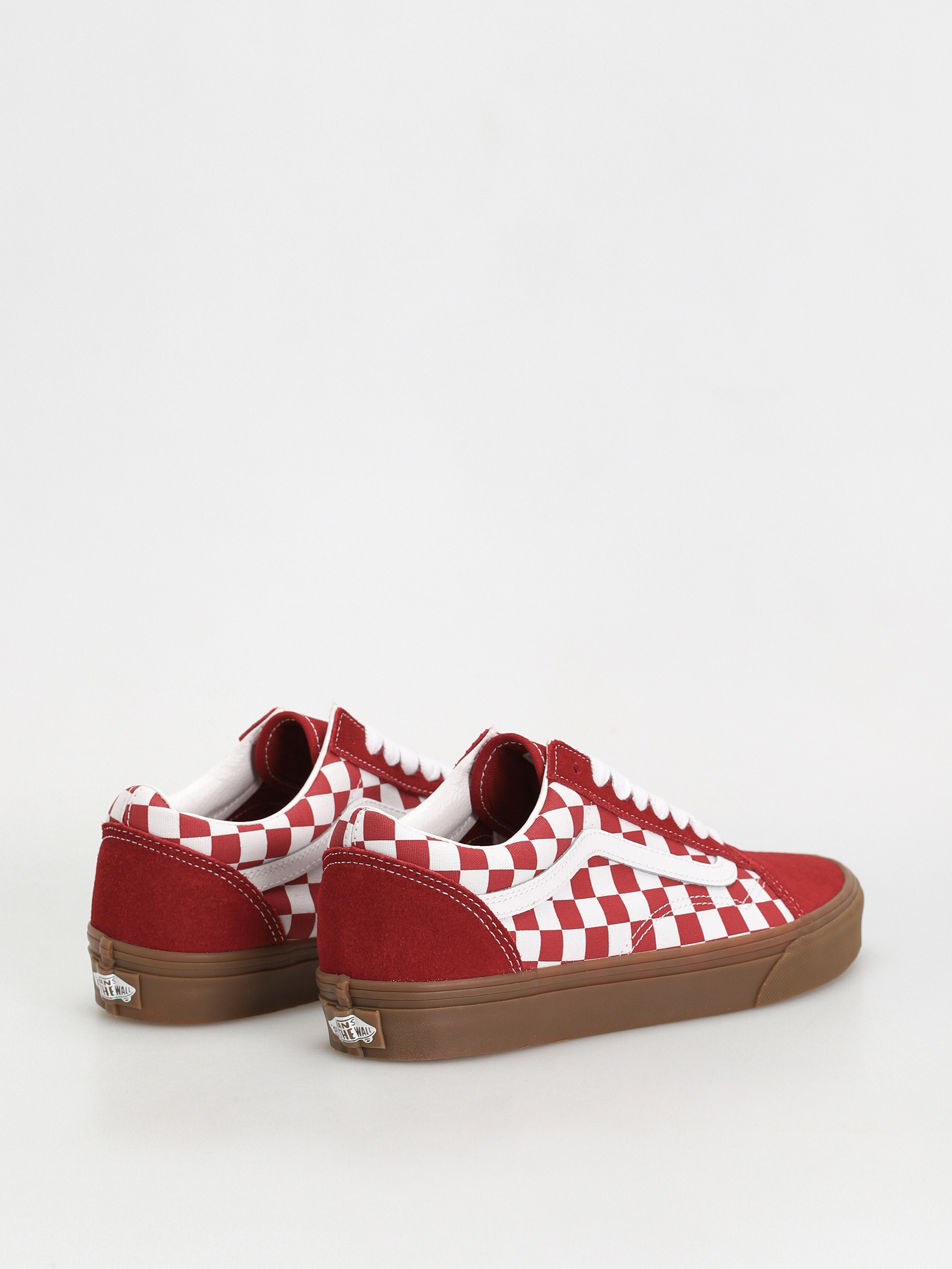 Buty Vans Old Skool (fat lace checker red)