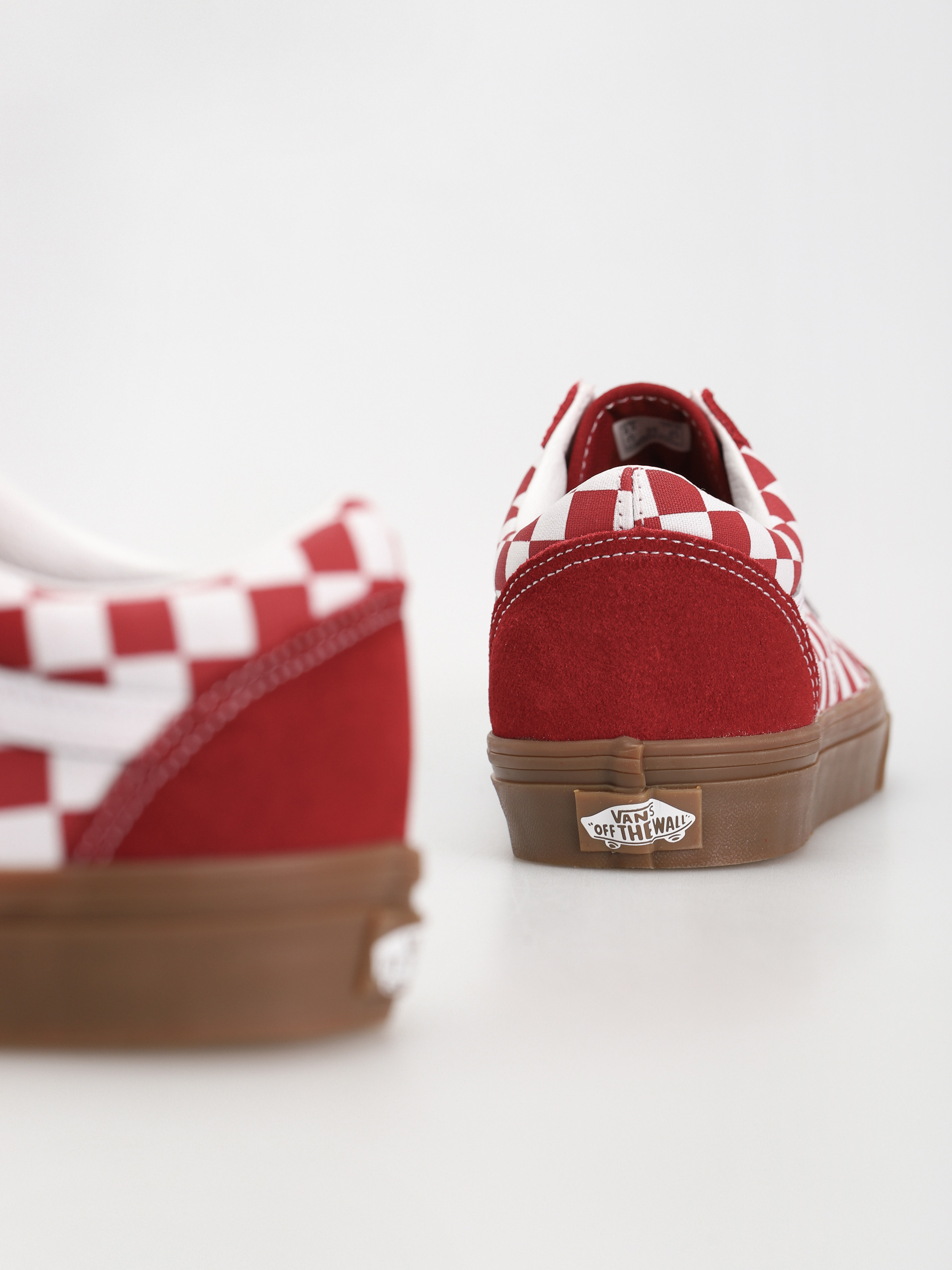 Buty Vans Old Skool (fat lace checker red)