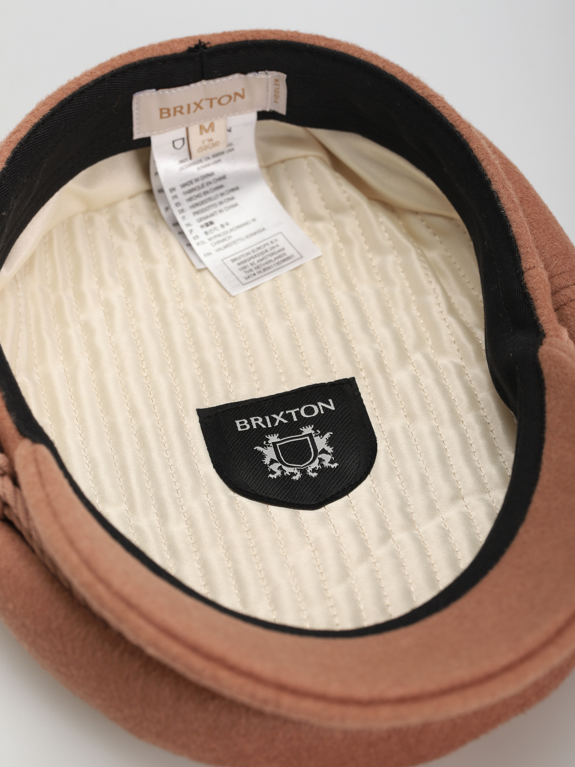 Kaszkiet Brixton Fiddler Cap Wmn (rose gold)