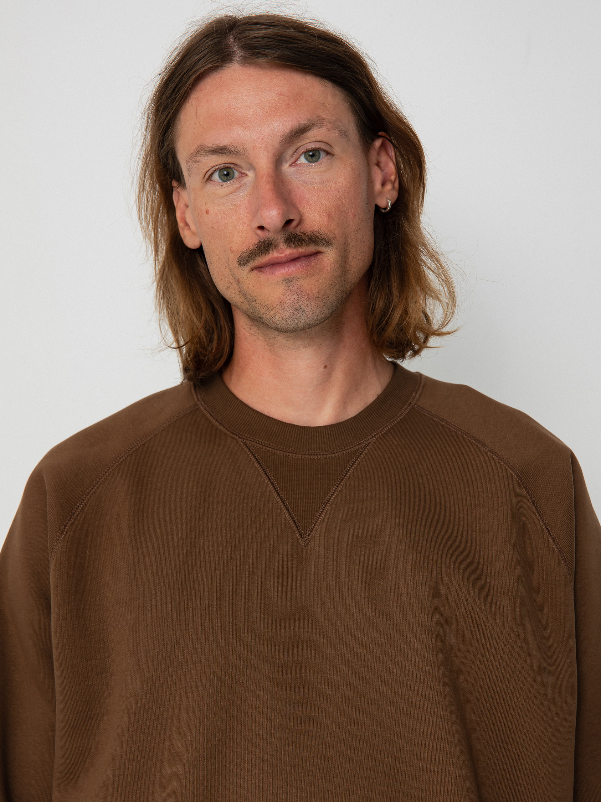 Bluza Carhartt WIP Chase (chocolate/gold)