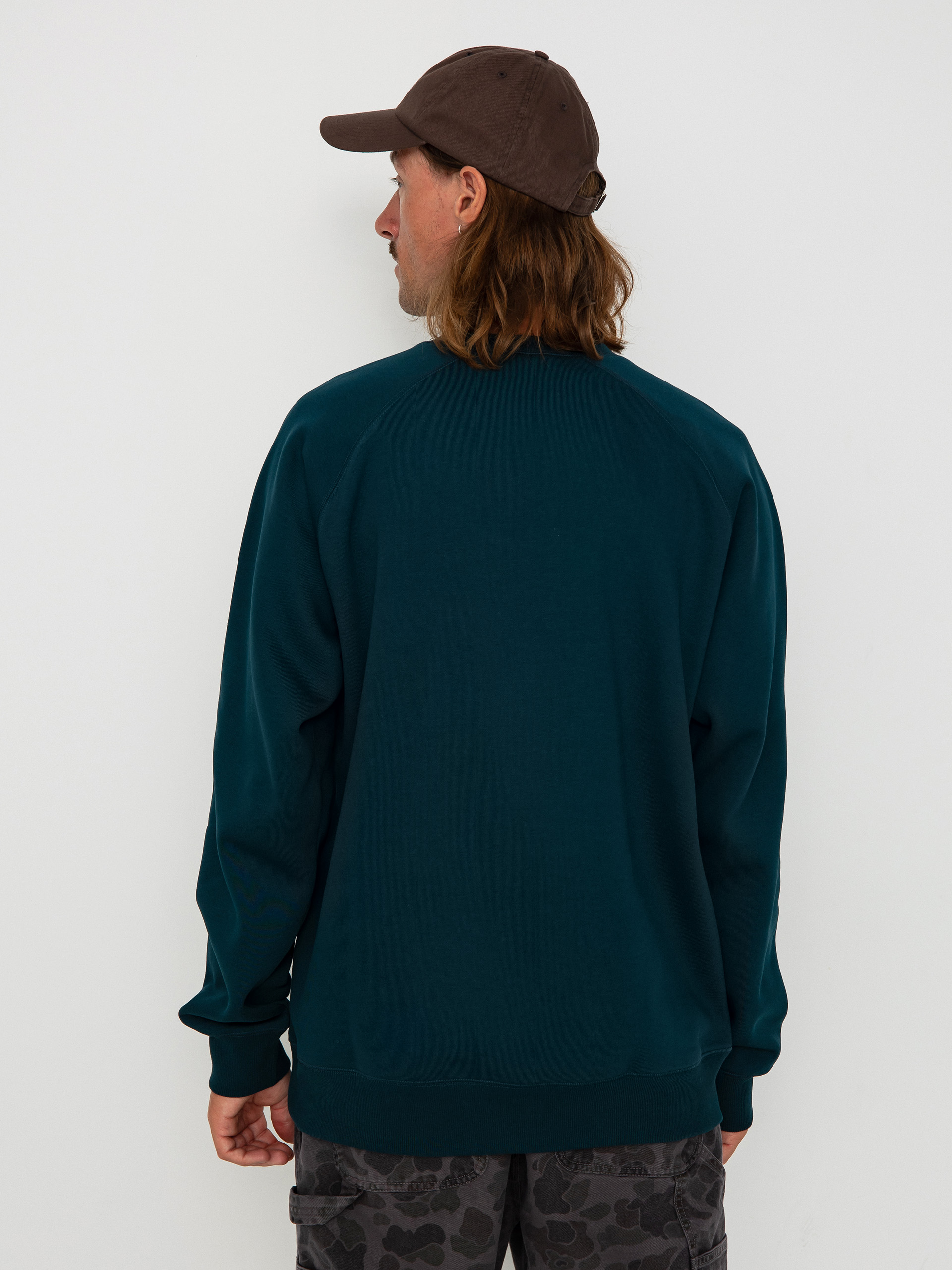 Bluza Carhartt WIP Chase (duck blue/gold)