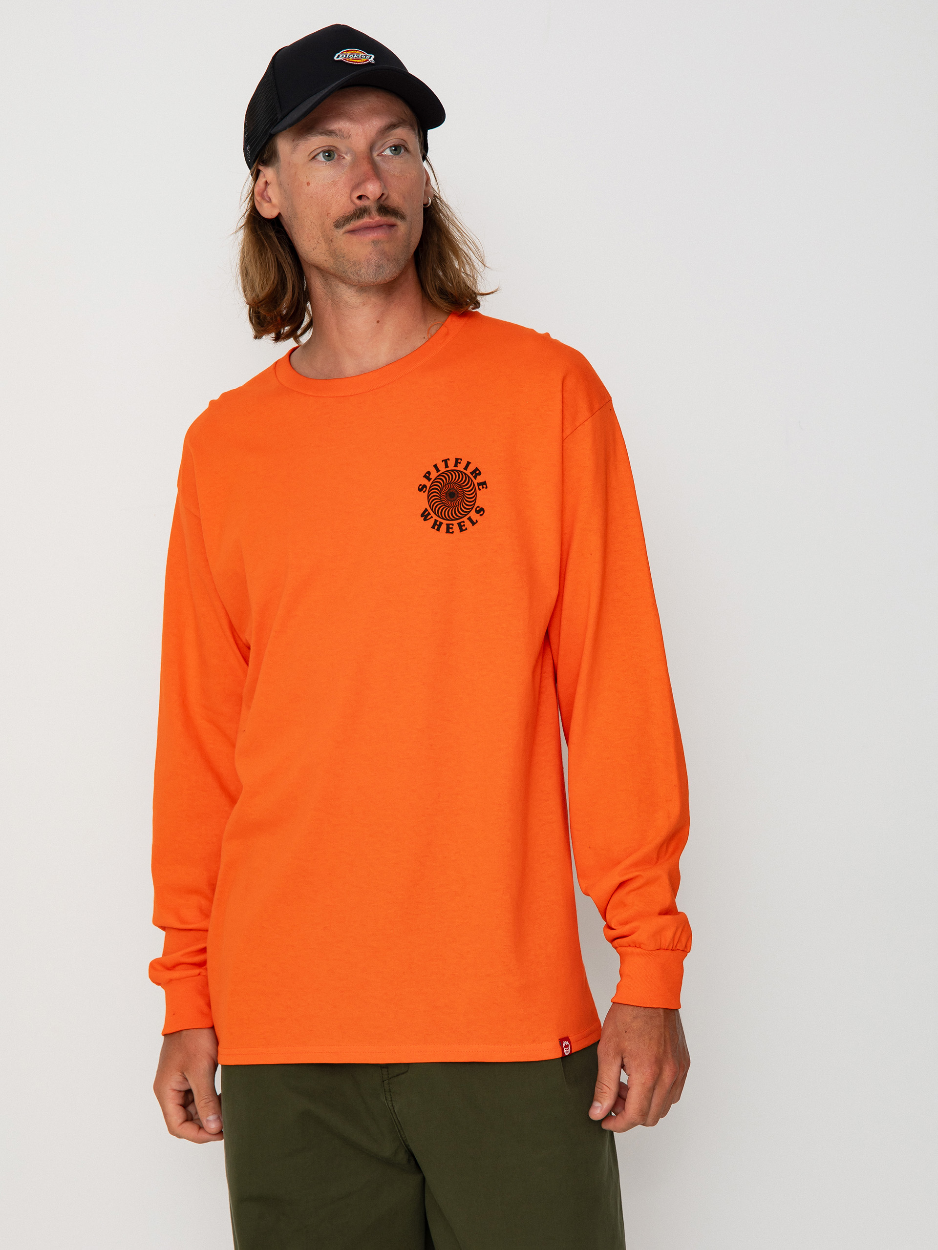 Longsleeve Spitfire Og Classic Fill (orange/black/white)