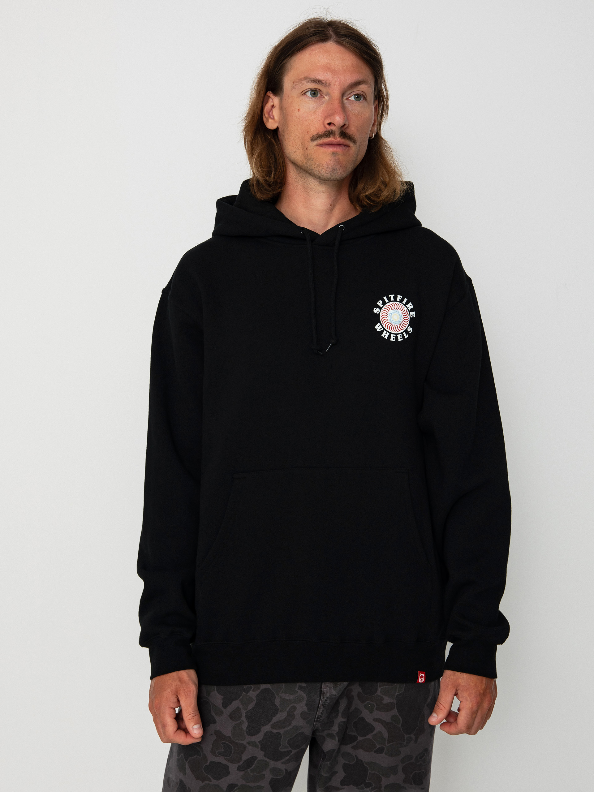 Bluza z kapturem Spitfire Og Classic Fill HD (black/multi)