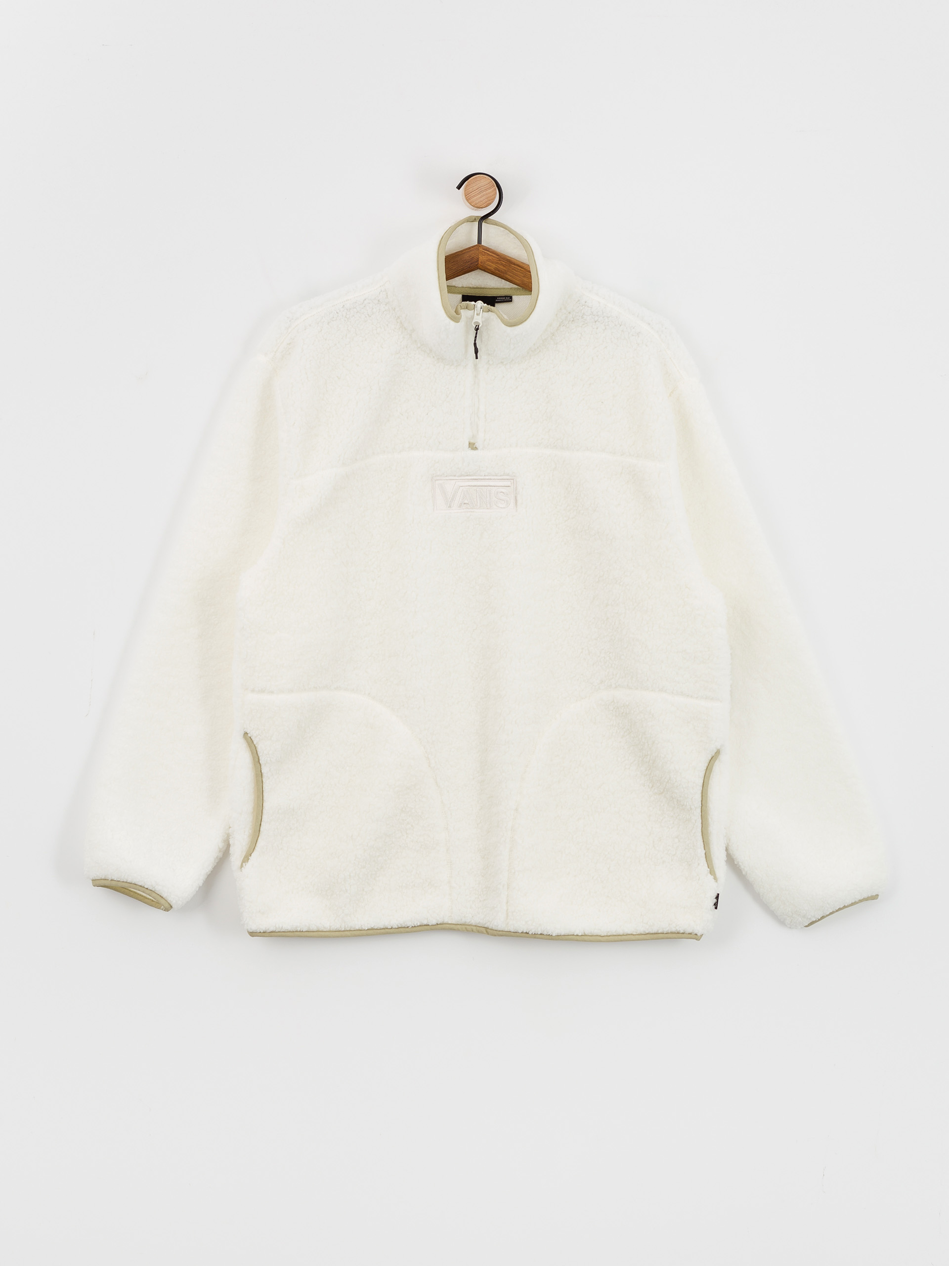 Męski Polar Vans Vans Boxed Sherpa Qzip (marshmallow)