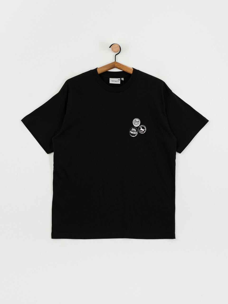 T-shirt Carhartt WIP Pins (black/white)