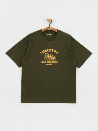 T-shirt Carhartt WIP Basics (office green/winter spice)