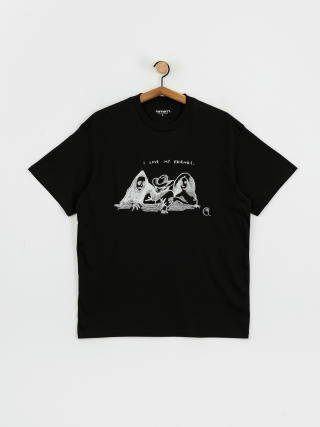 T-shirt Carhartt WIP Pepe Friends (black/white)