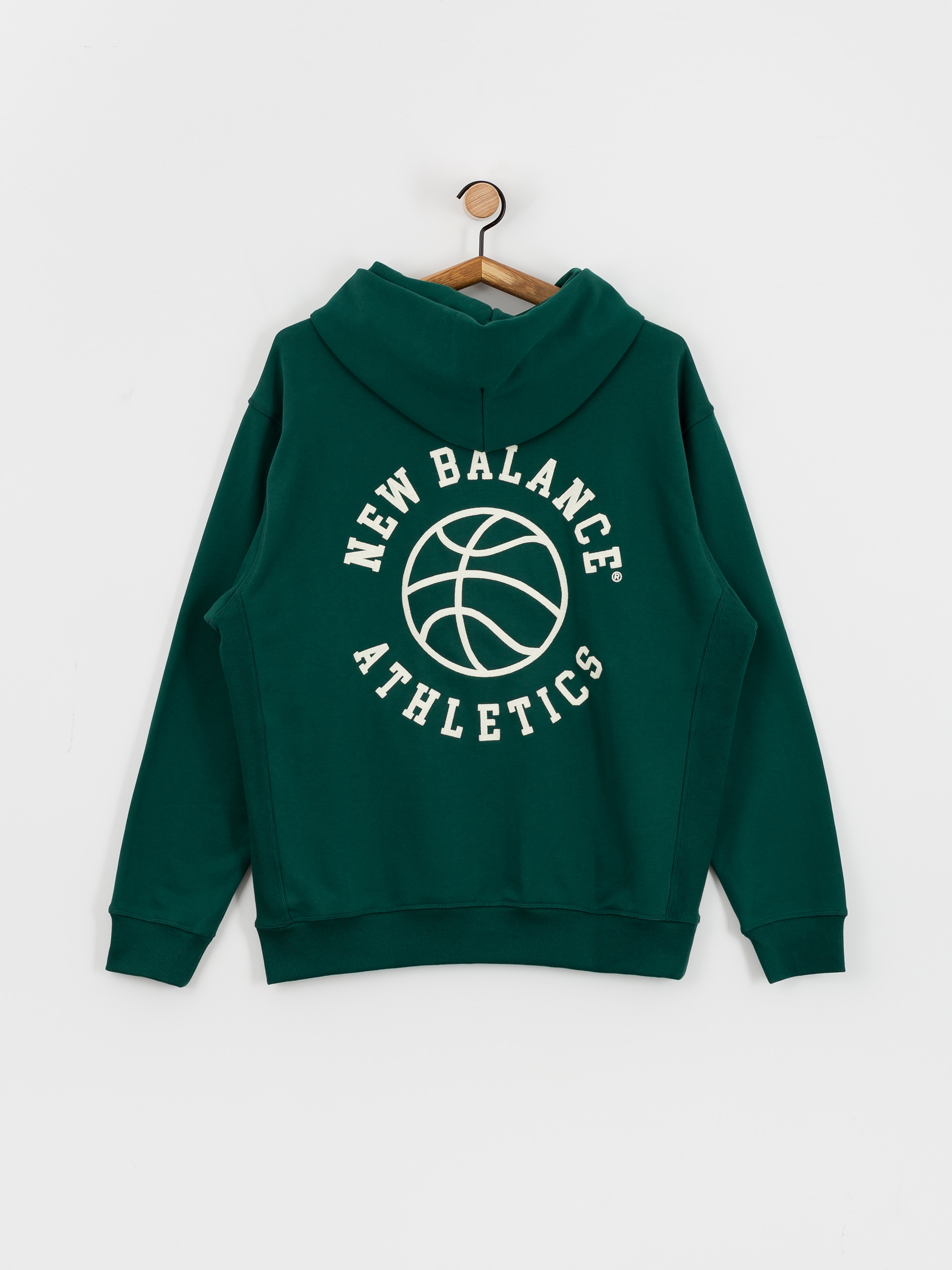 Bluza z kapturem New Balance Athletics Relaxed League HD (marshgreen)