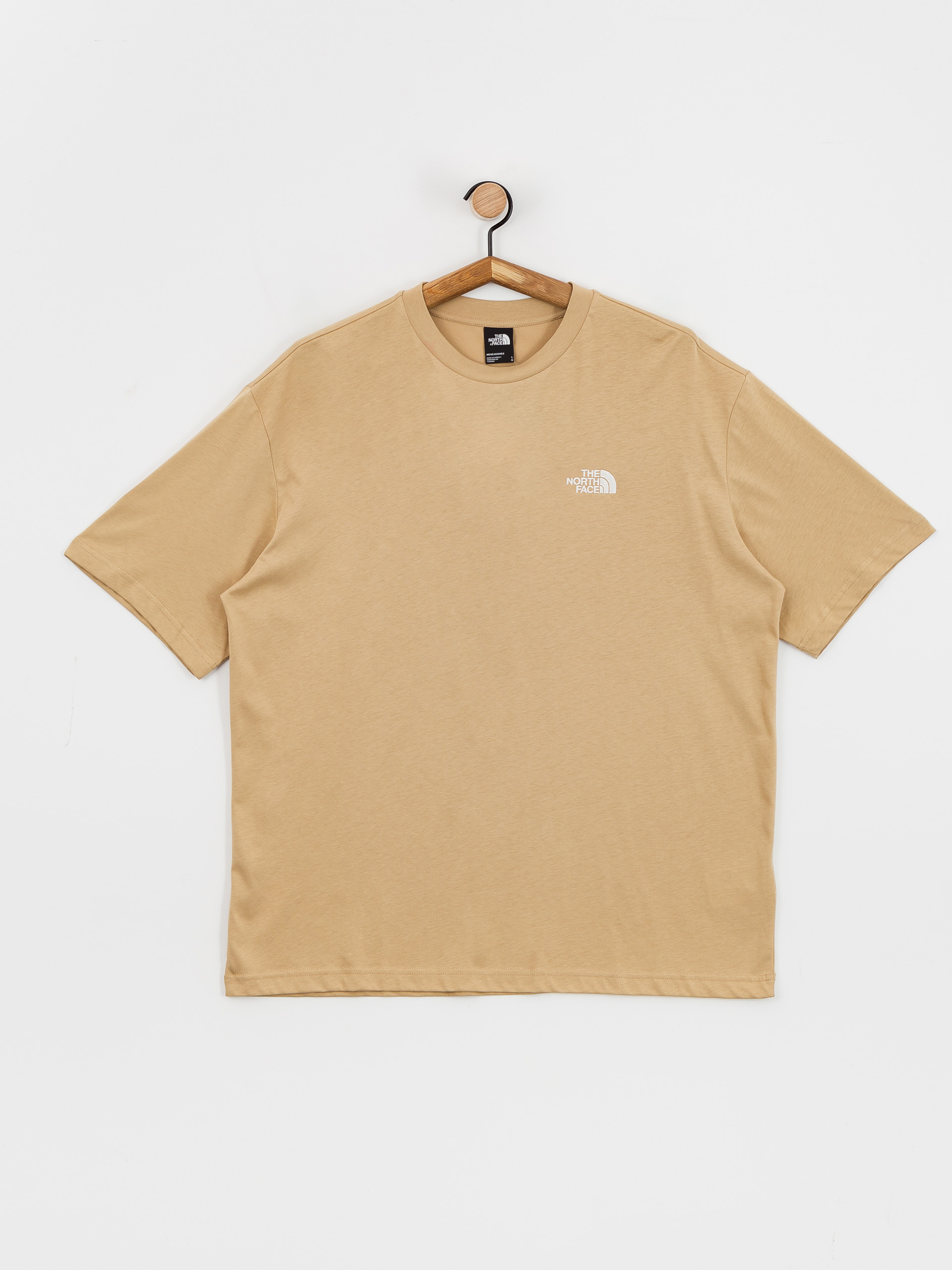 T-shirt The North Face Essential Oversize (khaki stone)