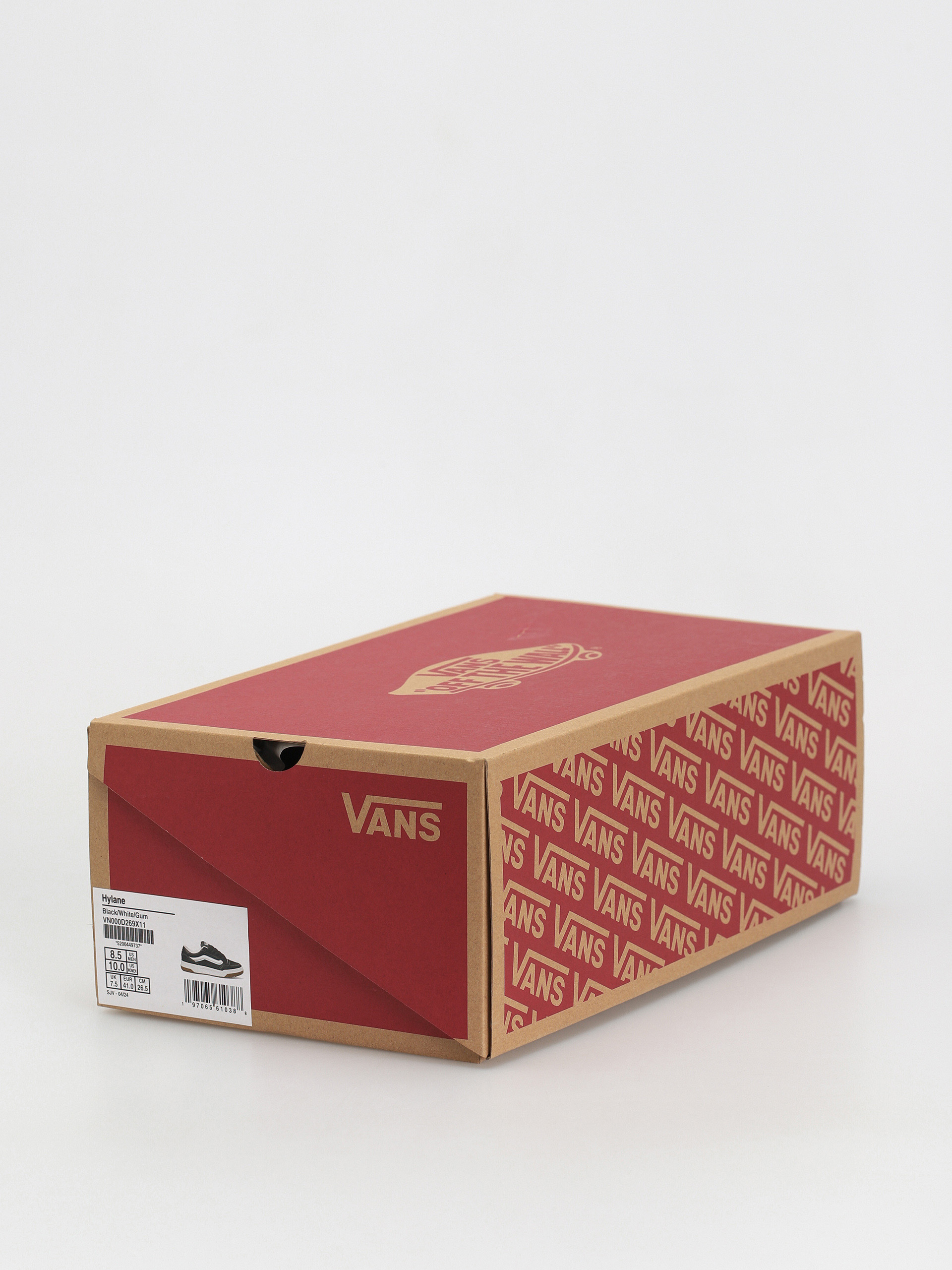 Buty Vans Hylane (black/white/gum)