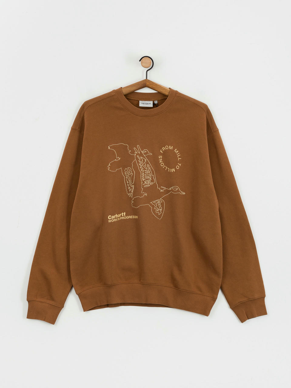 Bluza Carhartt WIP Flying Ducks (hamilton brown)