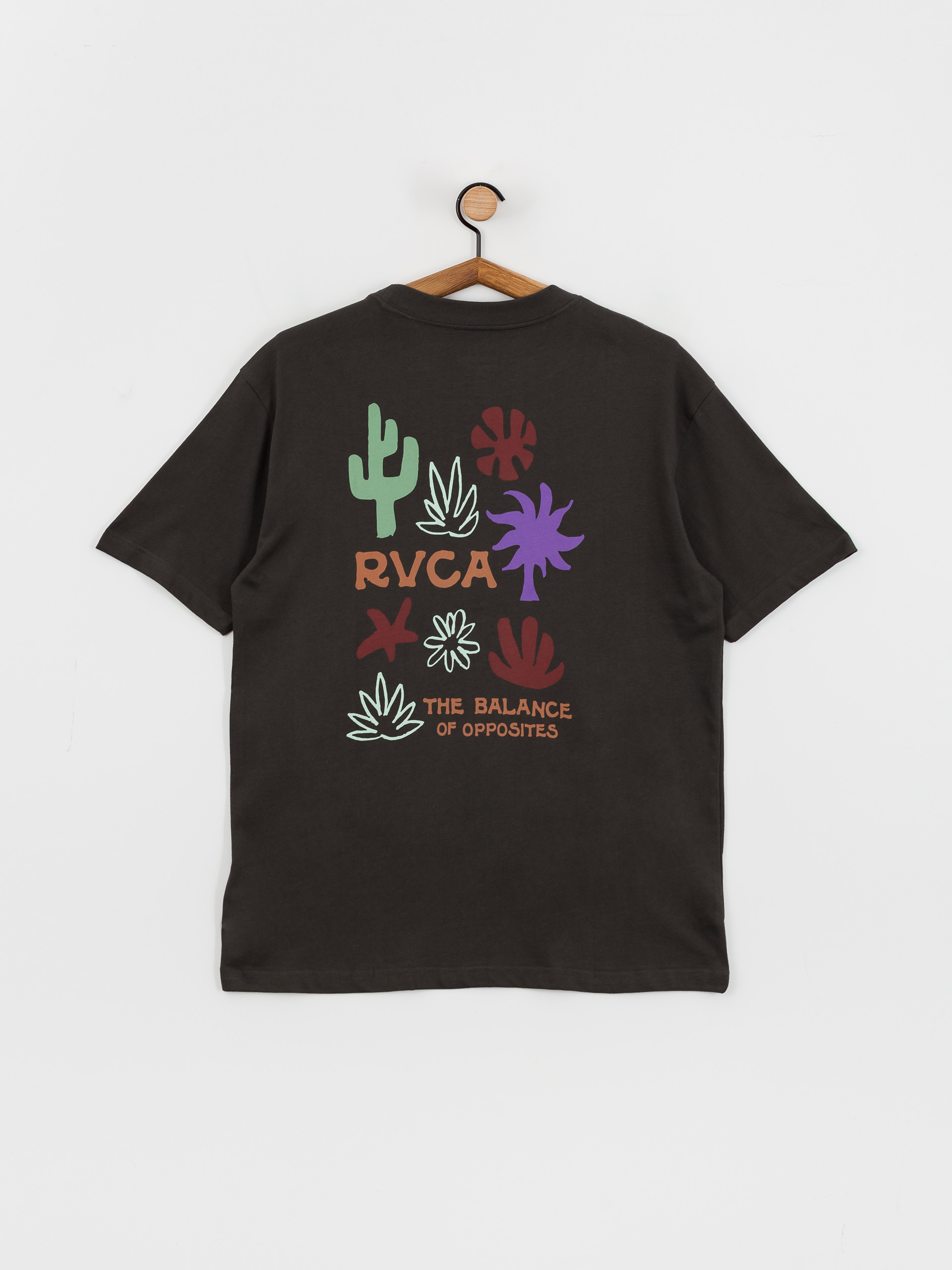 T-shirt RVCA Desert Cuts (pirate black)