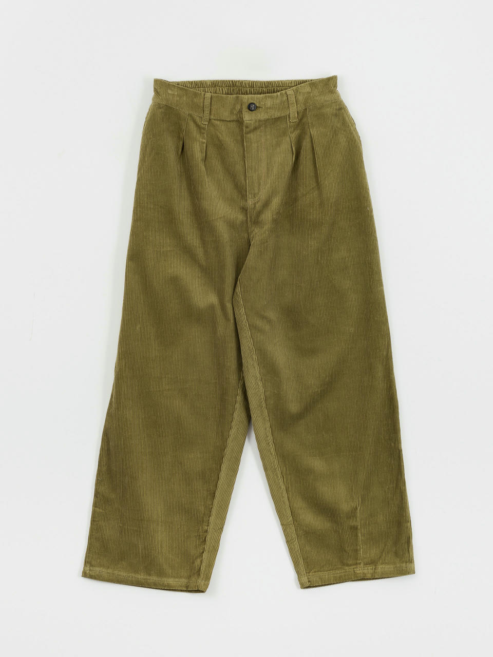 Spodnie Poetic Collective Ballon (olive green corduroy)